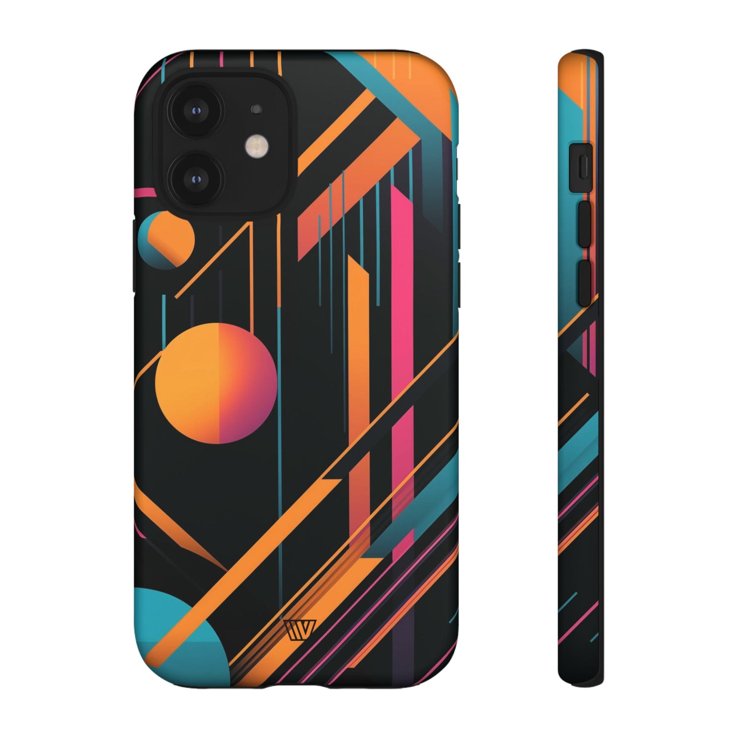 Bold Retro Lines | Tough Phone Case, view 2048 — Soul Flow Apparel