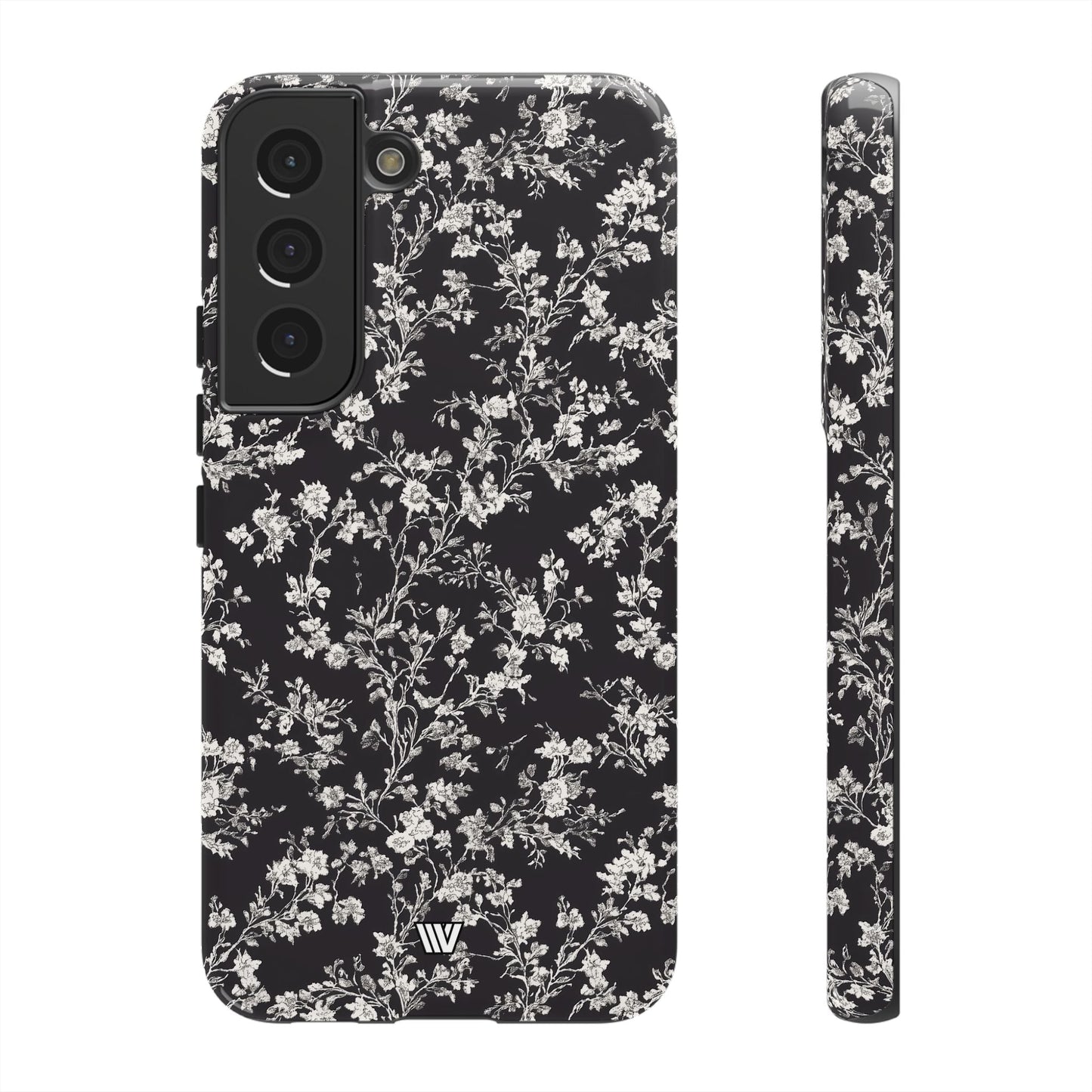 Inked Petals | Tough Phone Case, view 2048 — Soul Flow Apparel