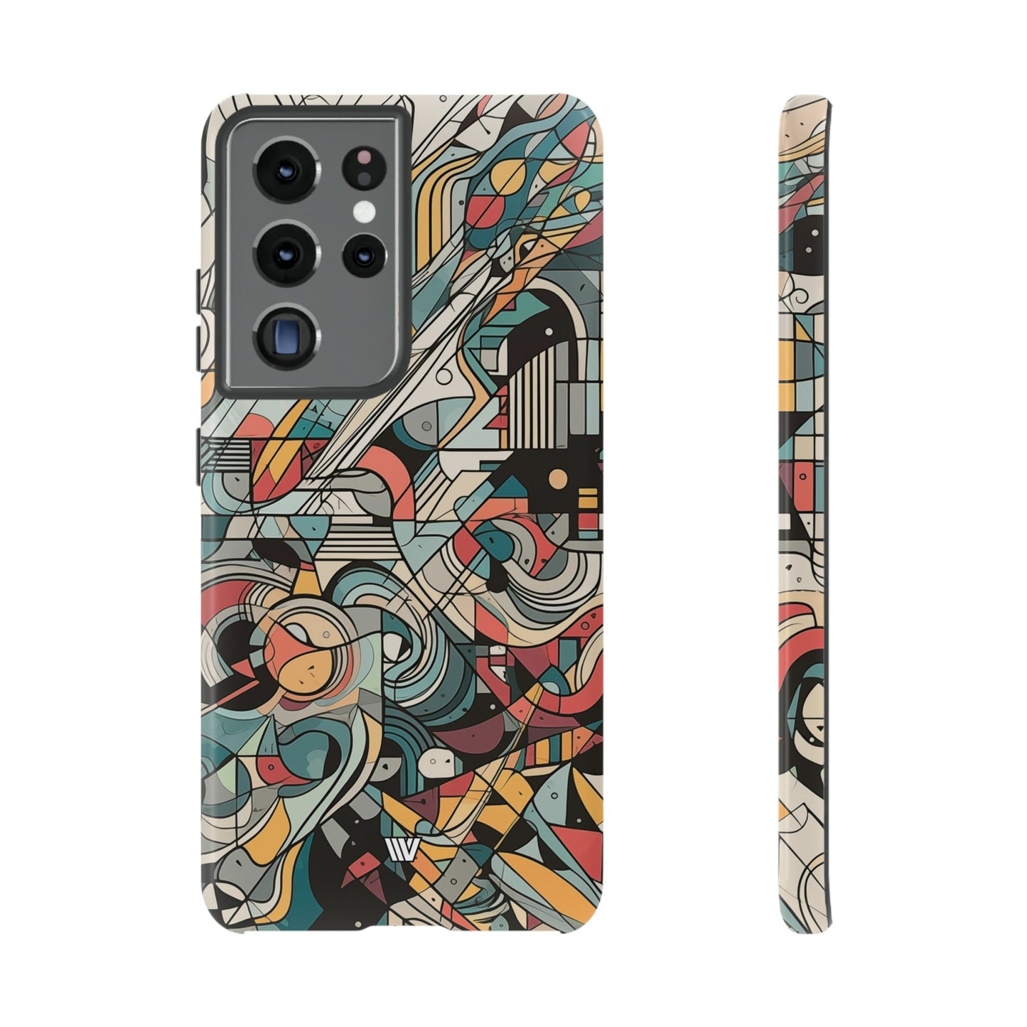 Abstract Doodle #2 | Tough Phone Case, view 2048 — Soul Flow Apparel