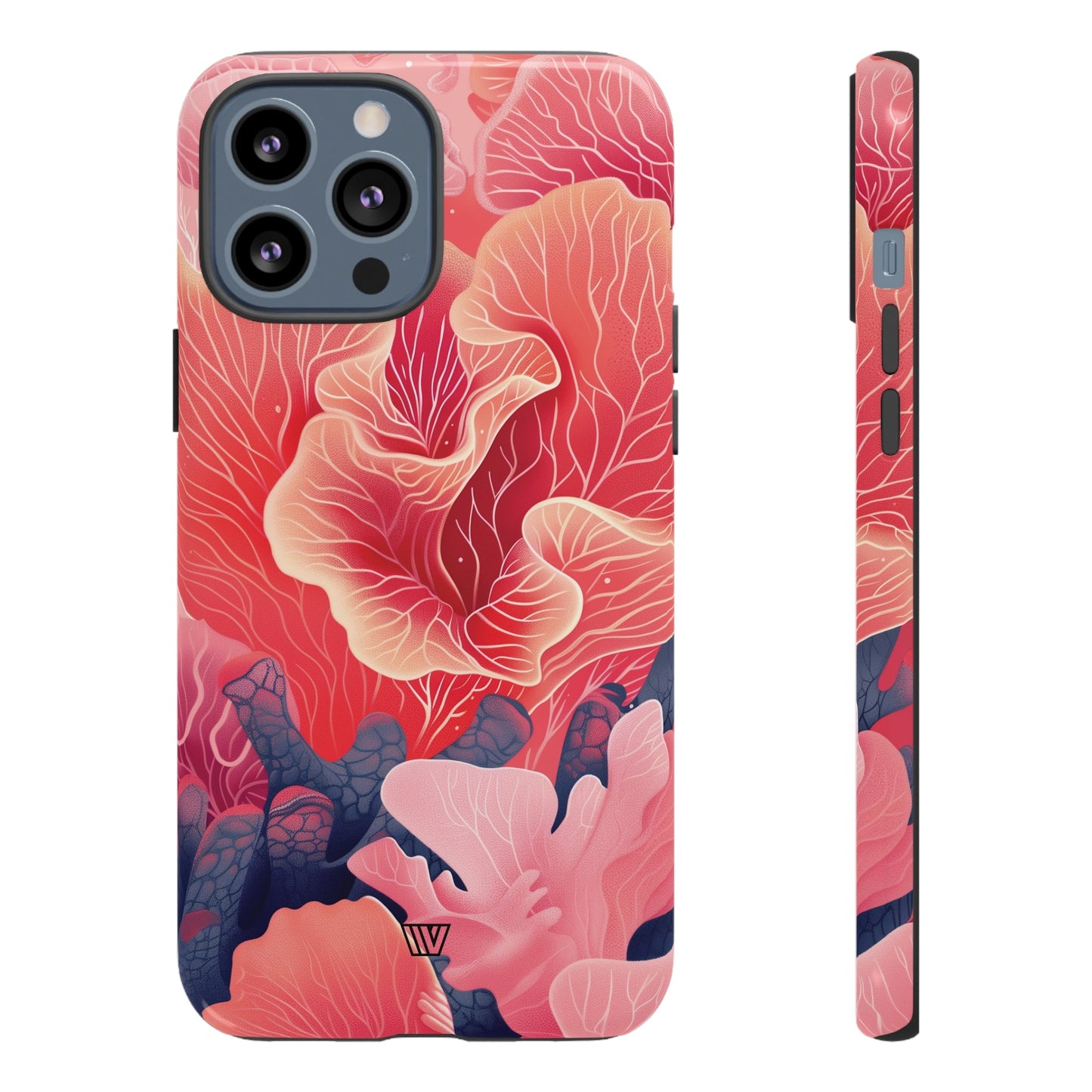 Pink Coral | Tough Phone Case, view 2048 — Soul Flow Apparel