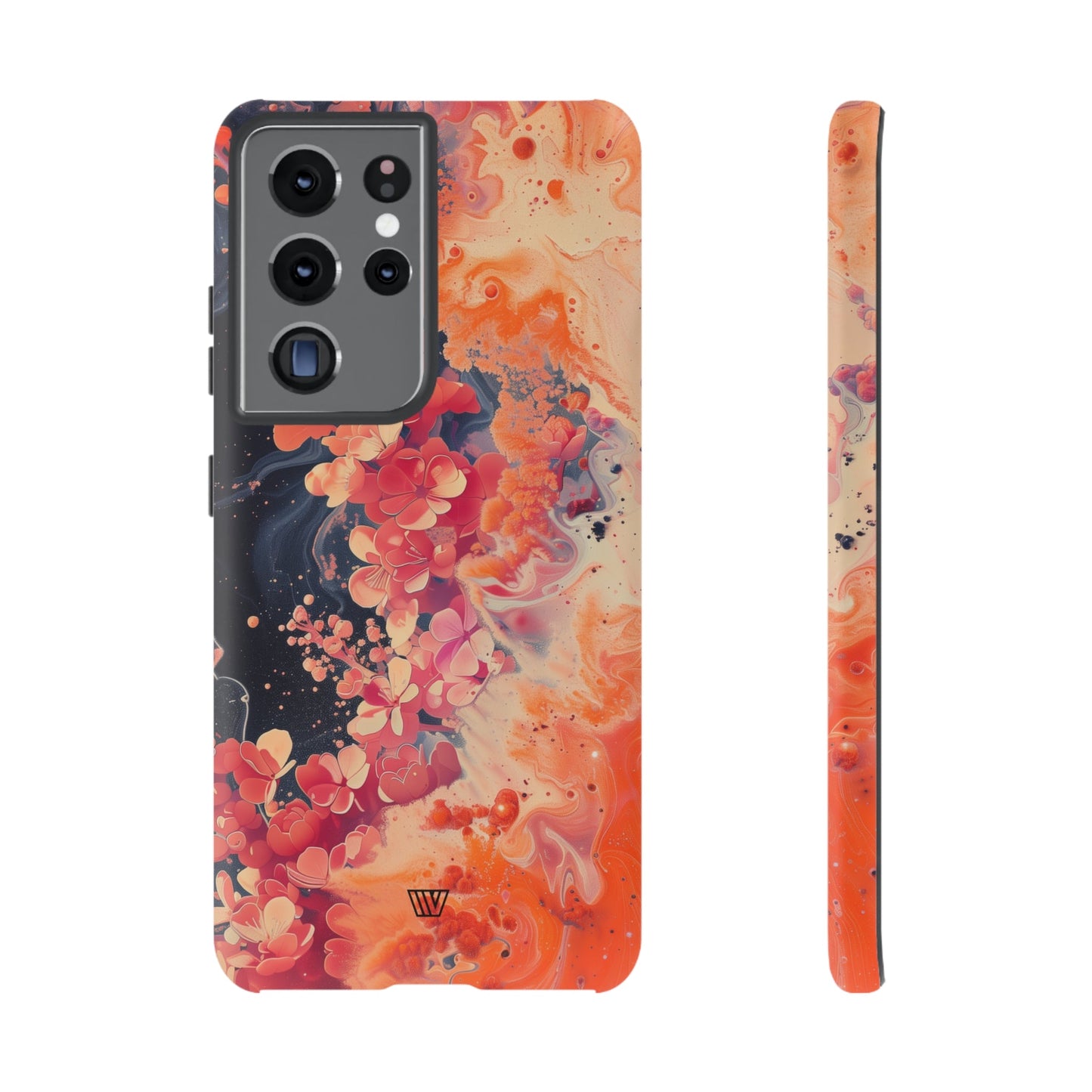Wave of Flowers | Tough Phone Case, view 2048 — Soul Flow Apparel