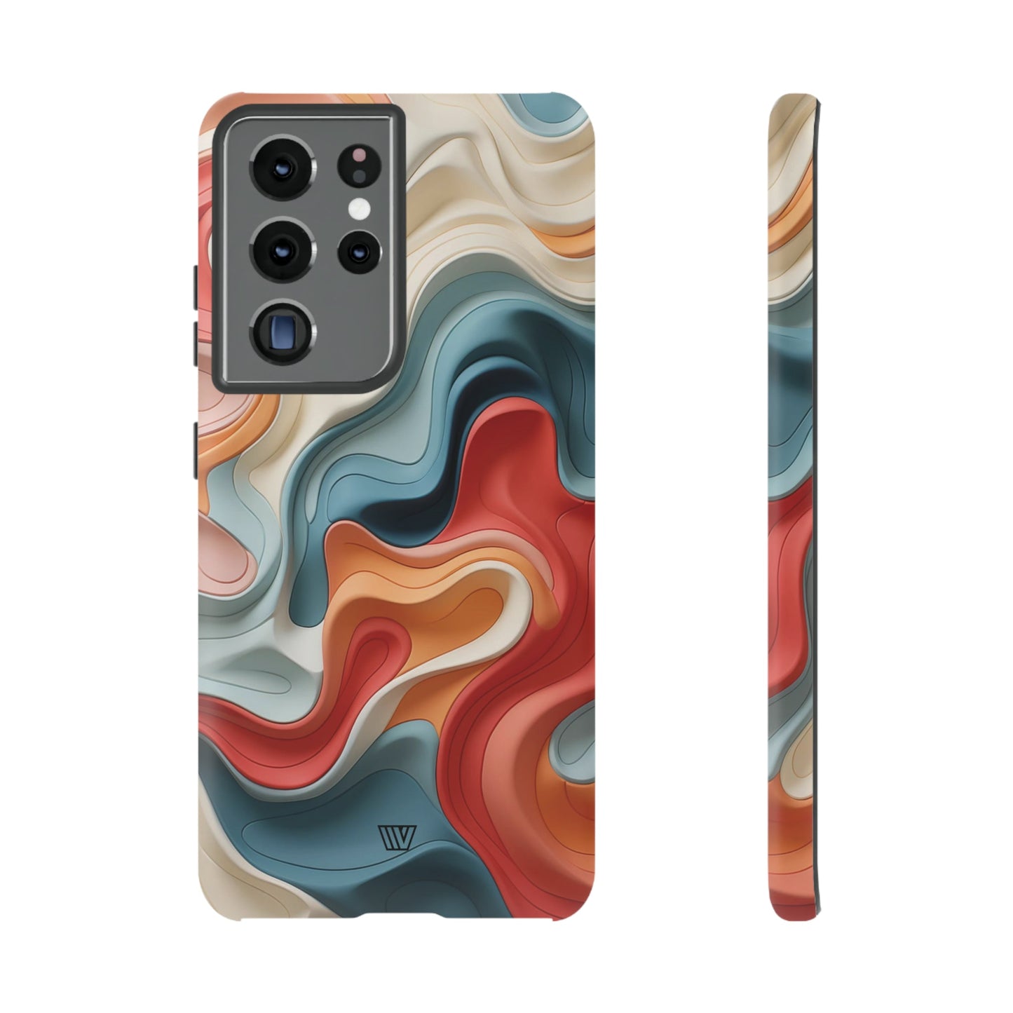 3d Colorful Clay | Tough Phone Case, view 2048 — Soul Flow Apparel