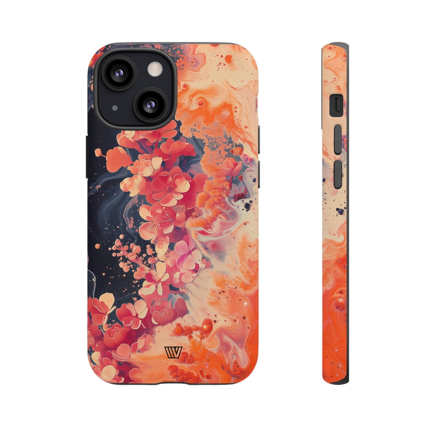 Wave of Flowers | Tough Phone Case, view 2048 — Soul Flow Apparel