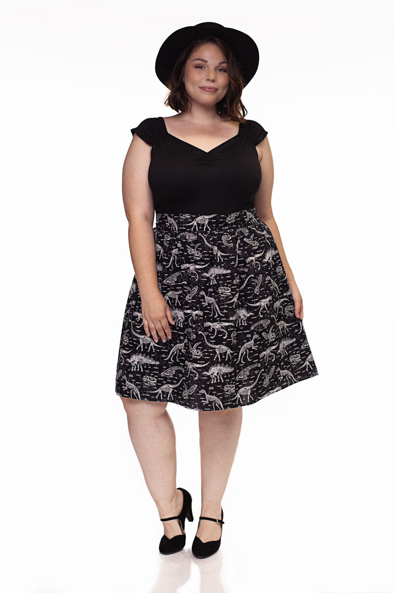 Isabel Top in Black in p, view 4014 — Soul Flow Apparel