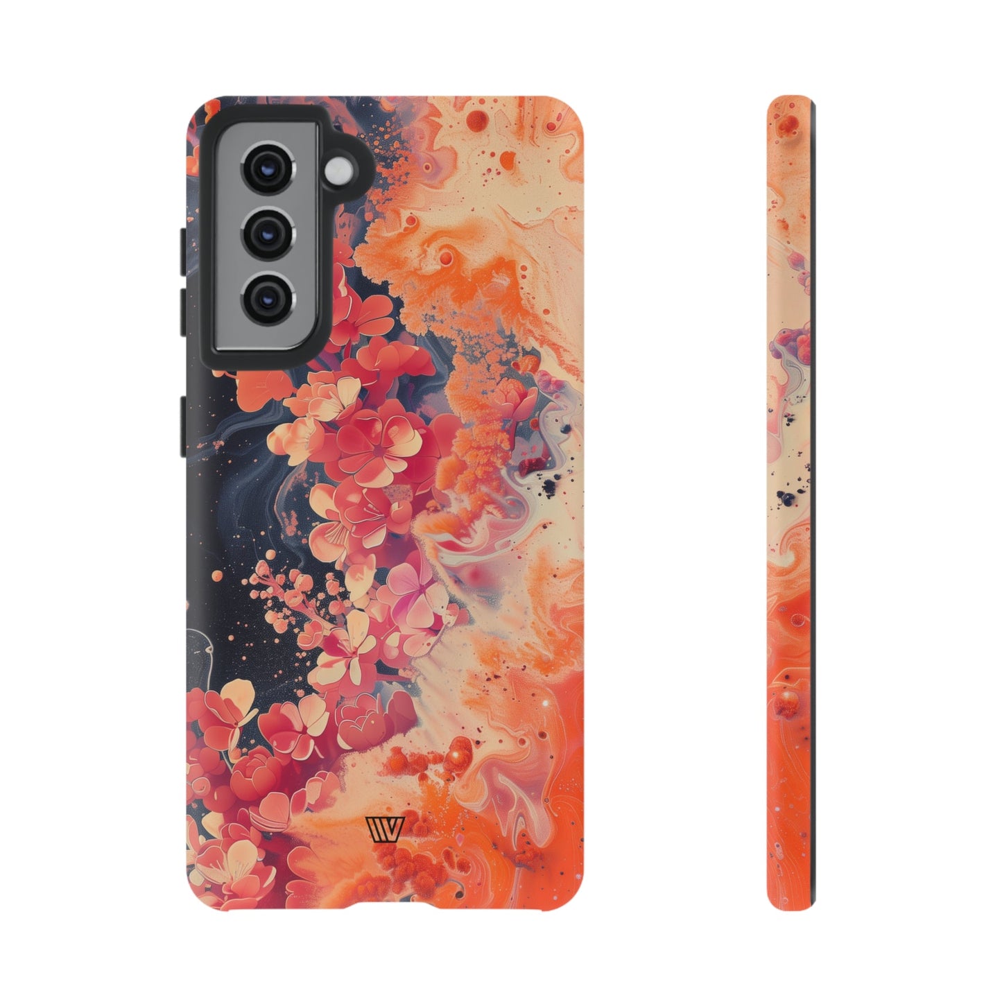 Wave of Flowers | Tough Phone Case, view 2048 — Soul Flow Apparel