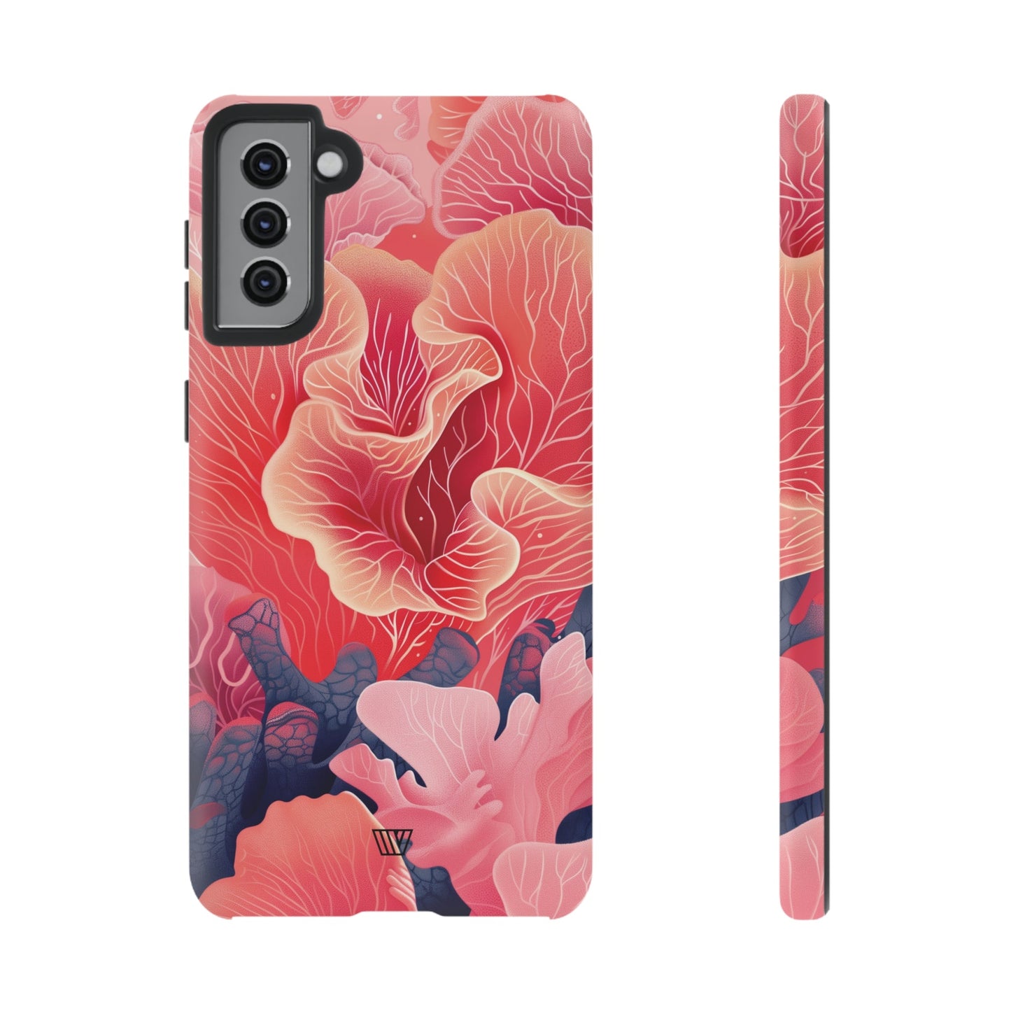 Pink Coral | Tough Phone Case, view 2048 — Soul Flow Apparel
