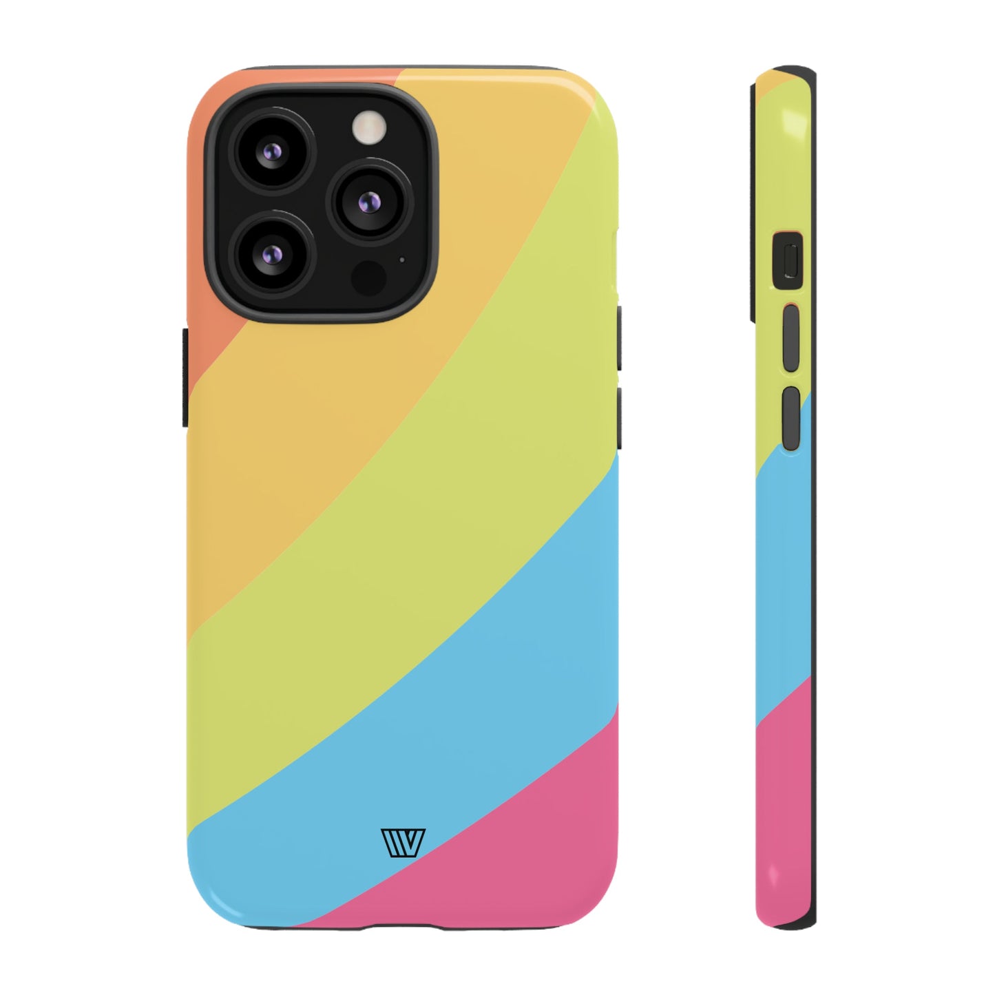 Neon Rainbow | Tough Phone Case, view 2048 — Soul Flow Apparel