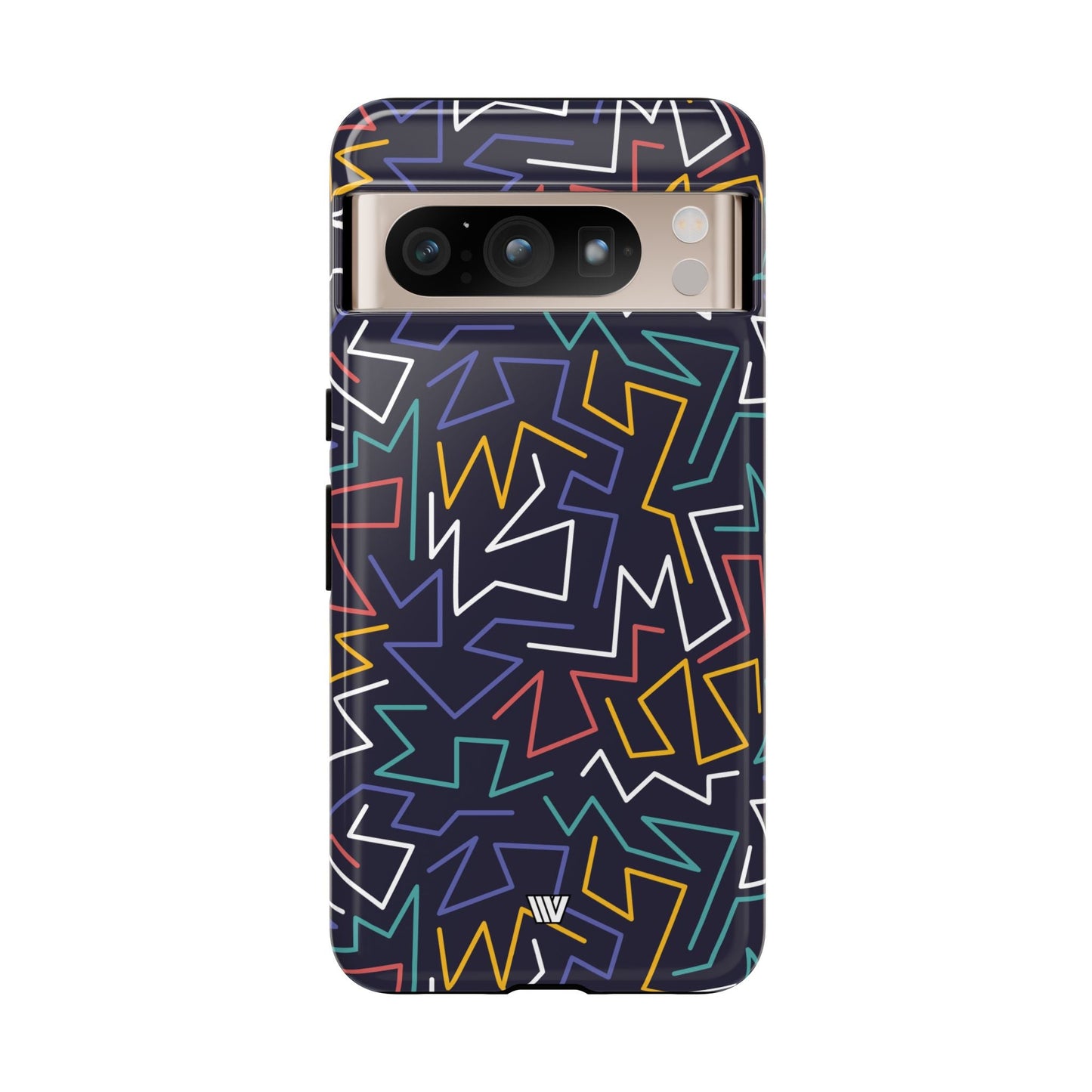 Zigzag Night | Tough Phone Case, view 2048 — Soul Flow Apparel