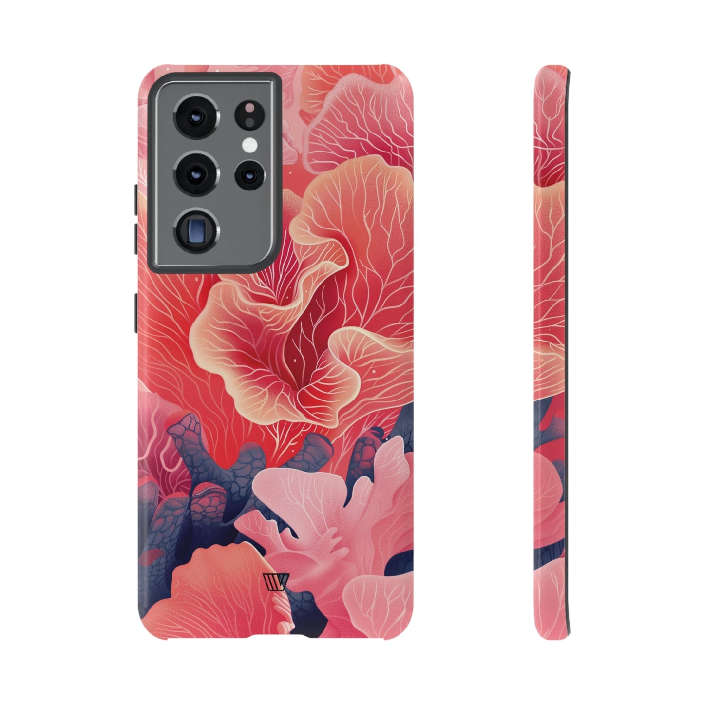 Pink Coral | Tough Phone Case, view 2048 — Soul Flow Apparel