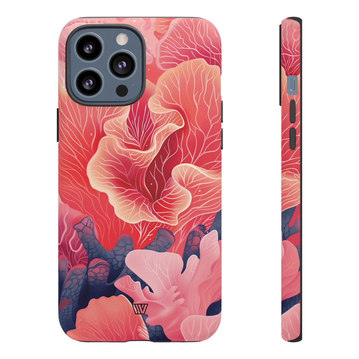 Pink Coral | Tough Phone Case, view 2048 — Soul Flow Apparel