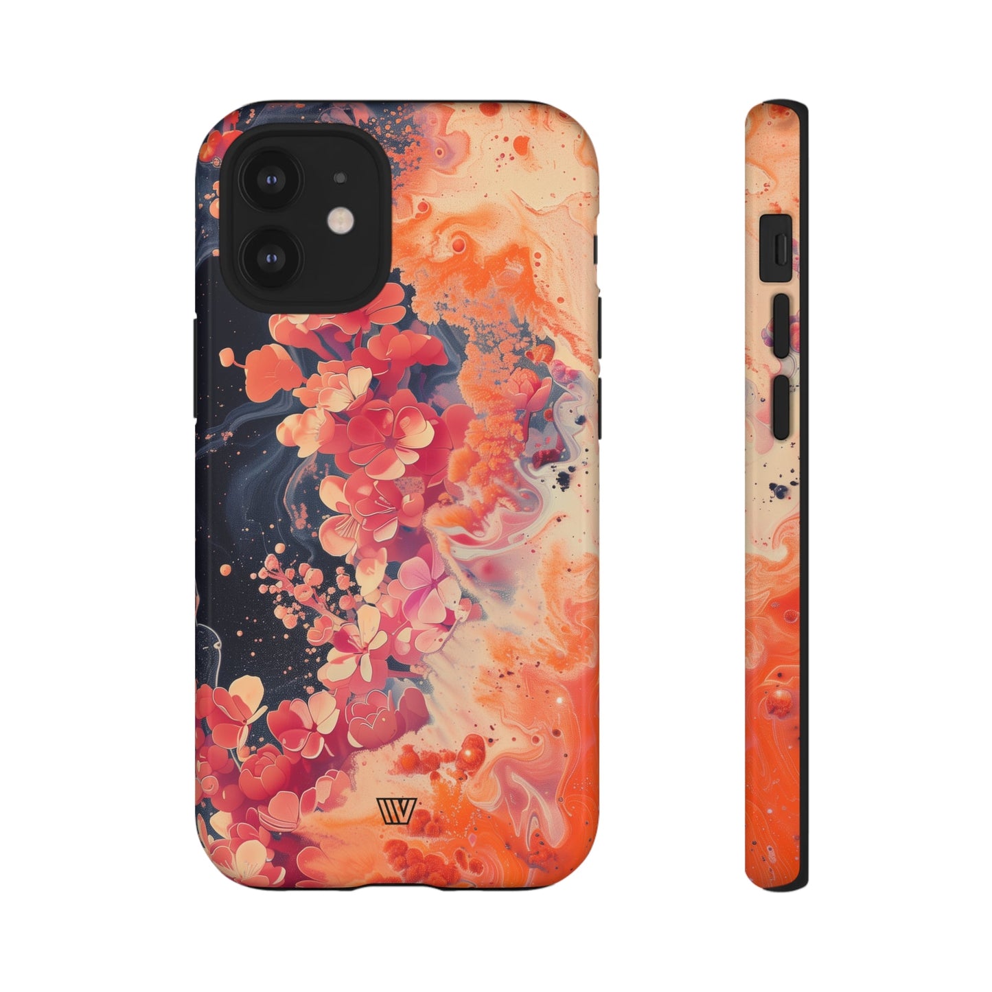Wave of Flowers | Tough Phone Case, view 2048 — Soul Flow Apparel