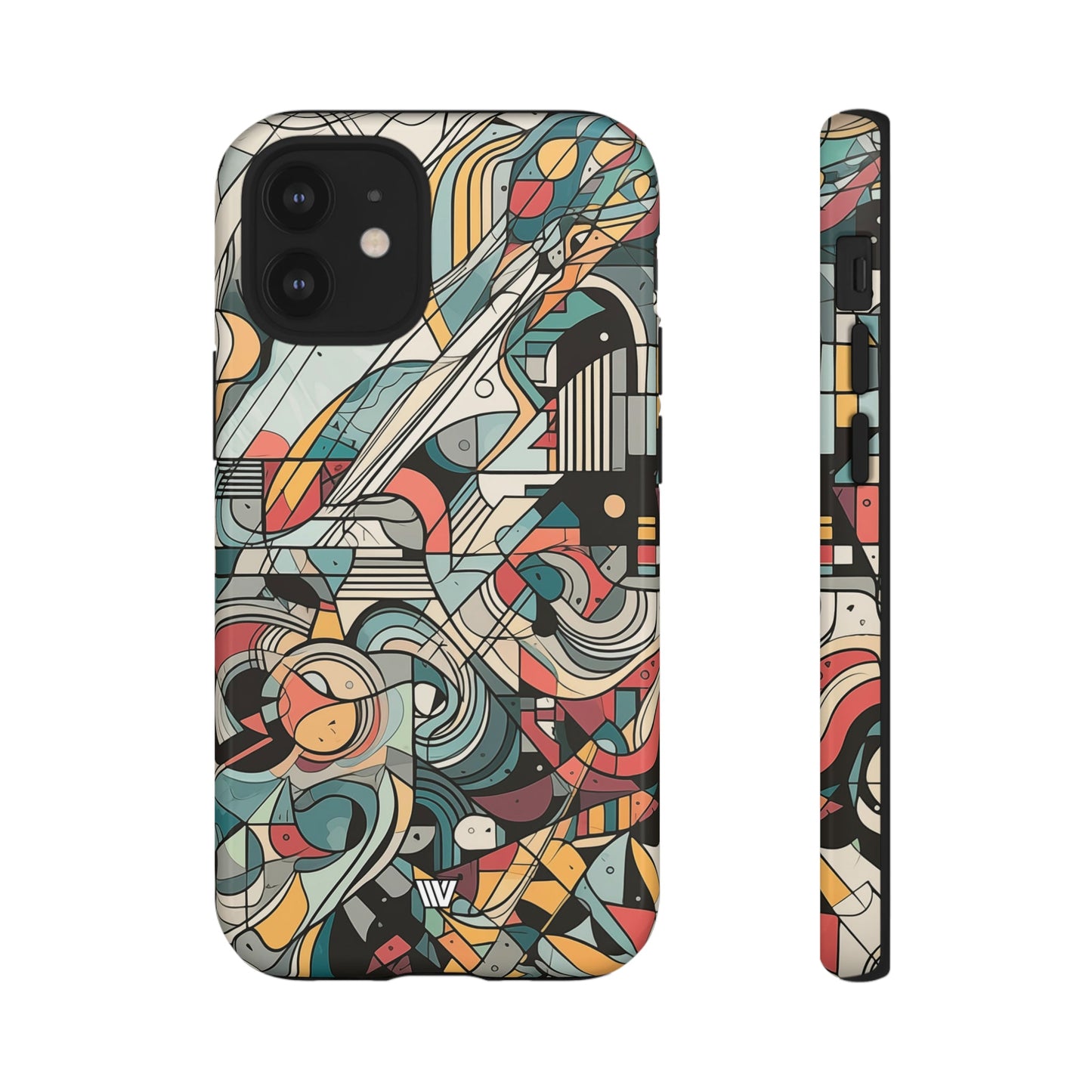 Abstract Doodle #2 | Tough Phone Case, view 2048 — Soul Flow Apparel