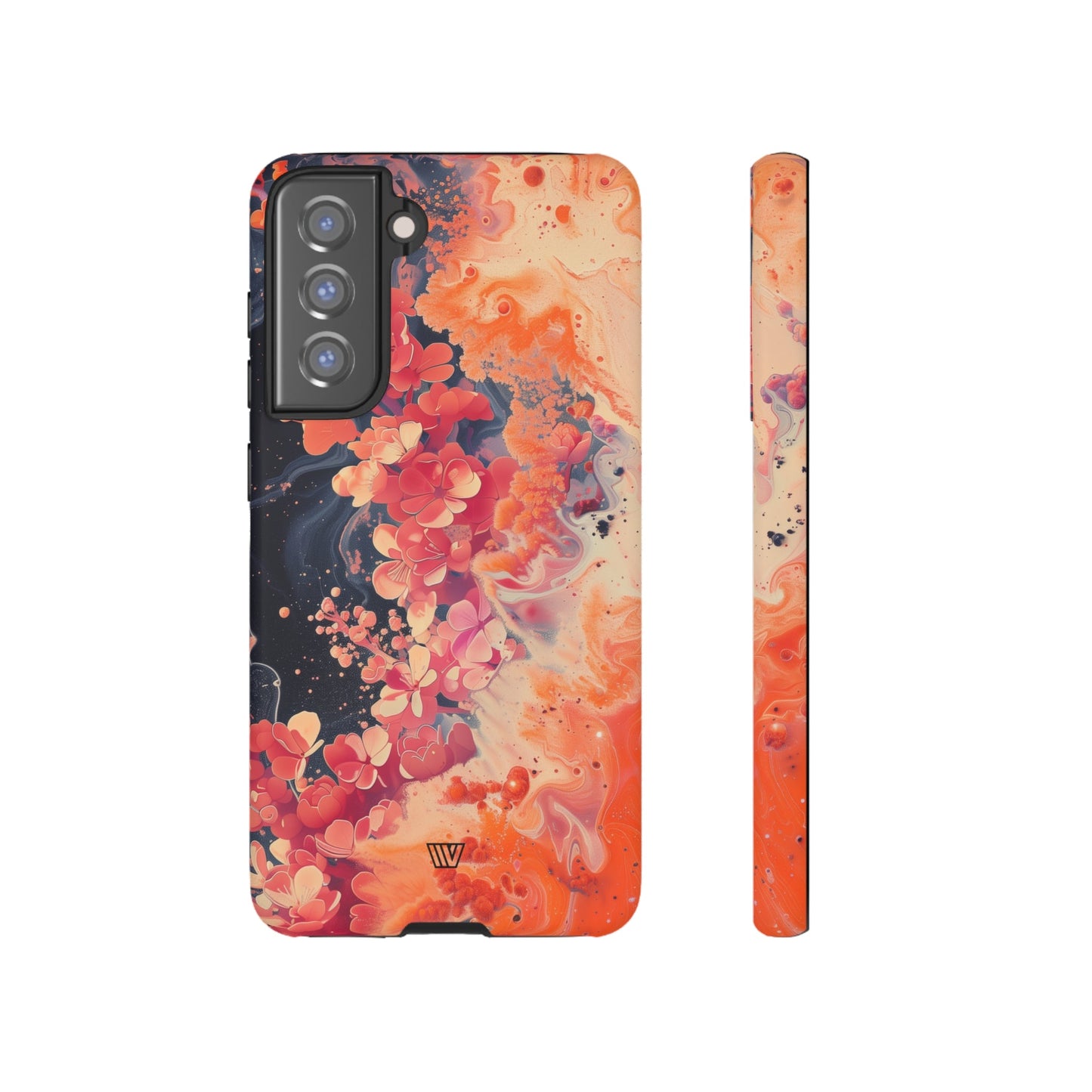 Wave of Flowers | Tough Phone Case, view 2048 — Soul Flow Apparel