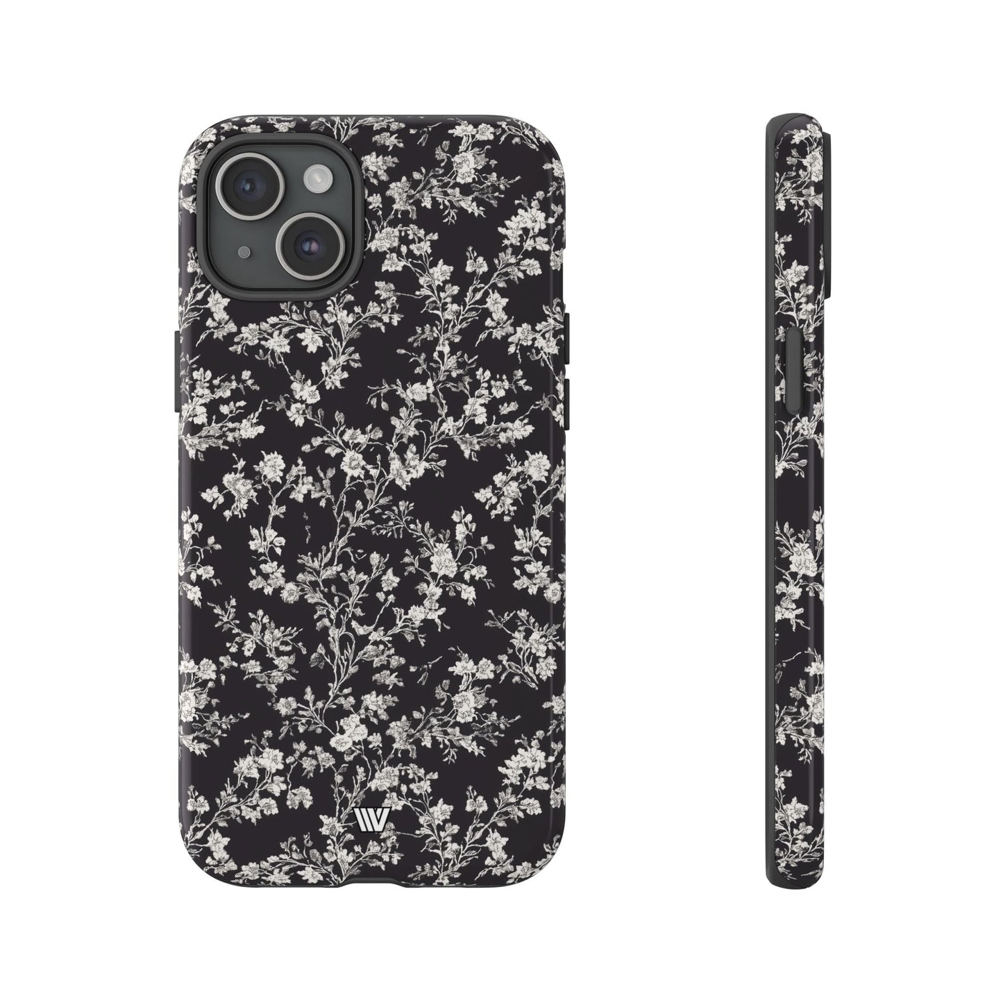 Inked Petals | Tough Phone Case, view 2048 — Soul Flow Apparel