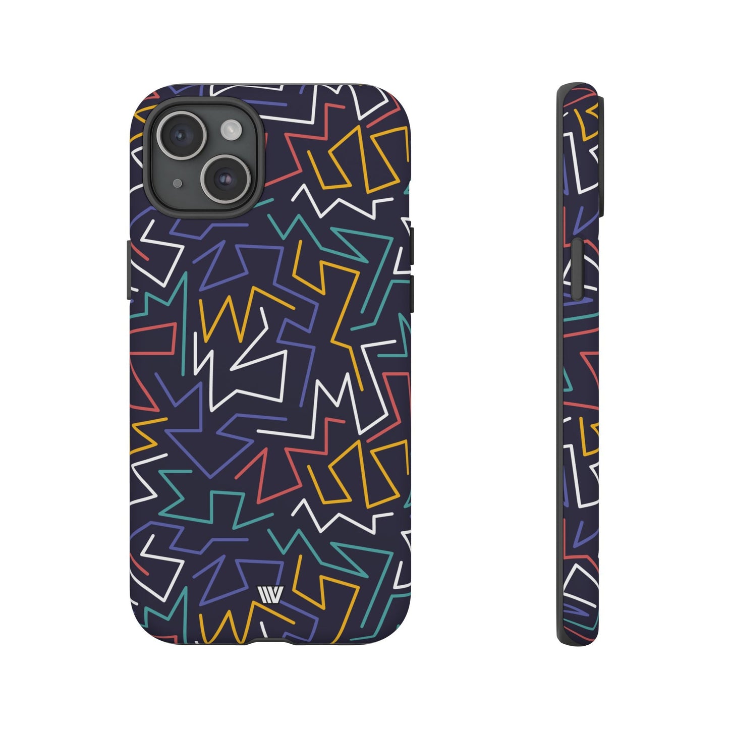 Zigzag Night | Tough Phone Case, view 2048 — Soul Flow Apparel