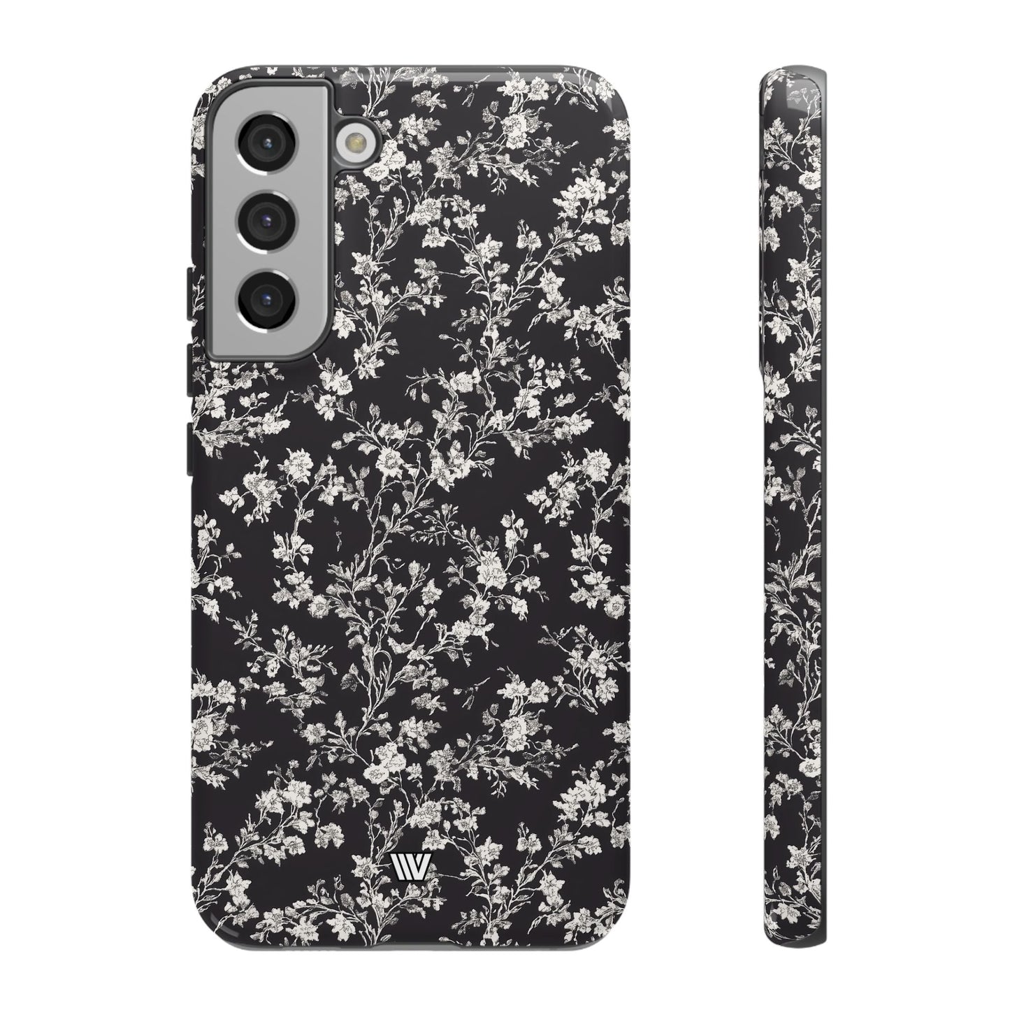 Inked Petals | Tough Phone Case, view 2048 — Soul Flow Apparel