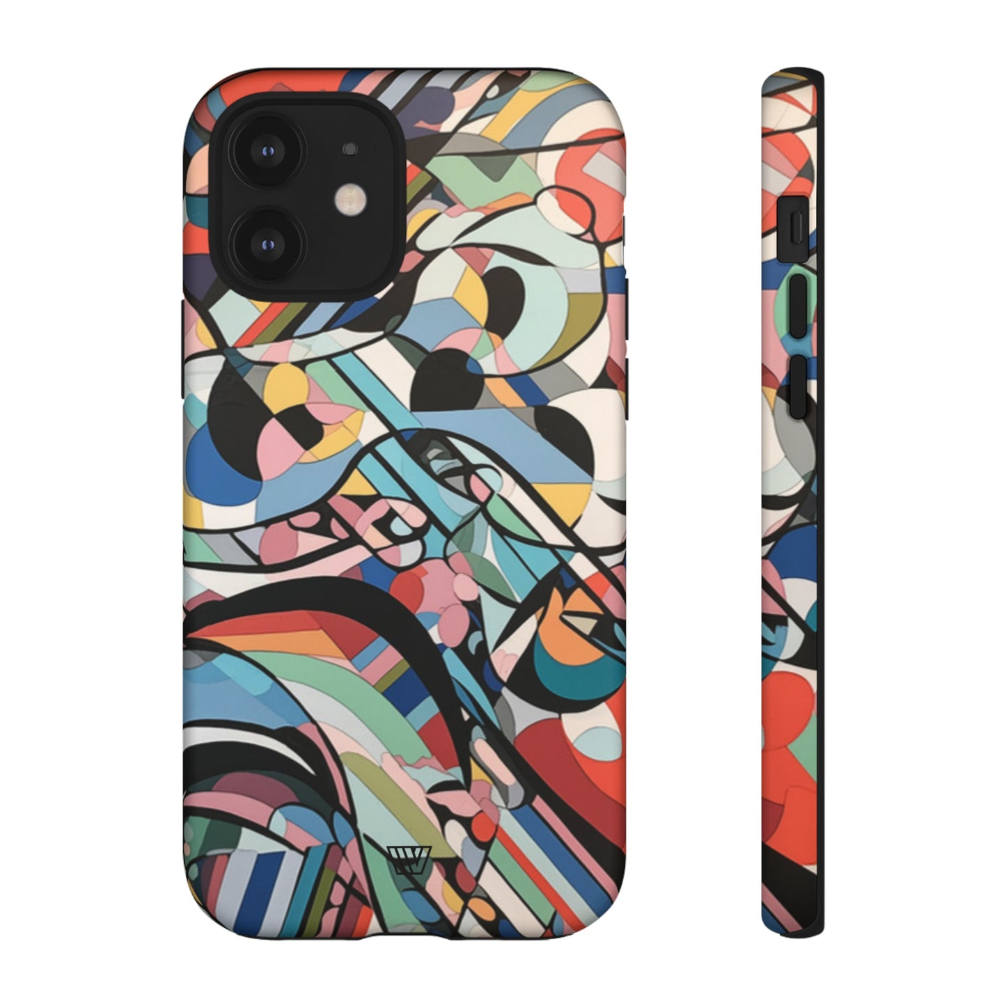 Abstract Mural | Tough Phone Case, view 2048 — Soul Flow Apparel