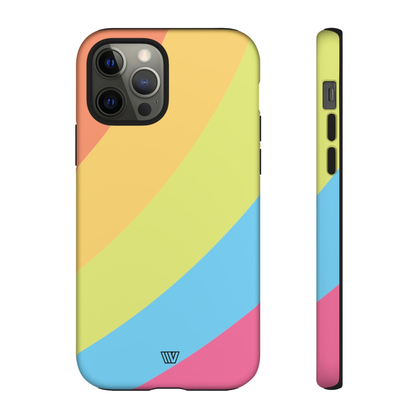 Neon Rainbow | Tough Phone Case, view 2048 — Soul Flow Apparel