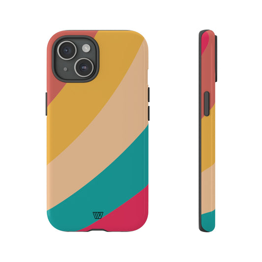 Summer By the Sea Rainbow | Tough Phone Case, view 2048 — Soul Flow Apparel