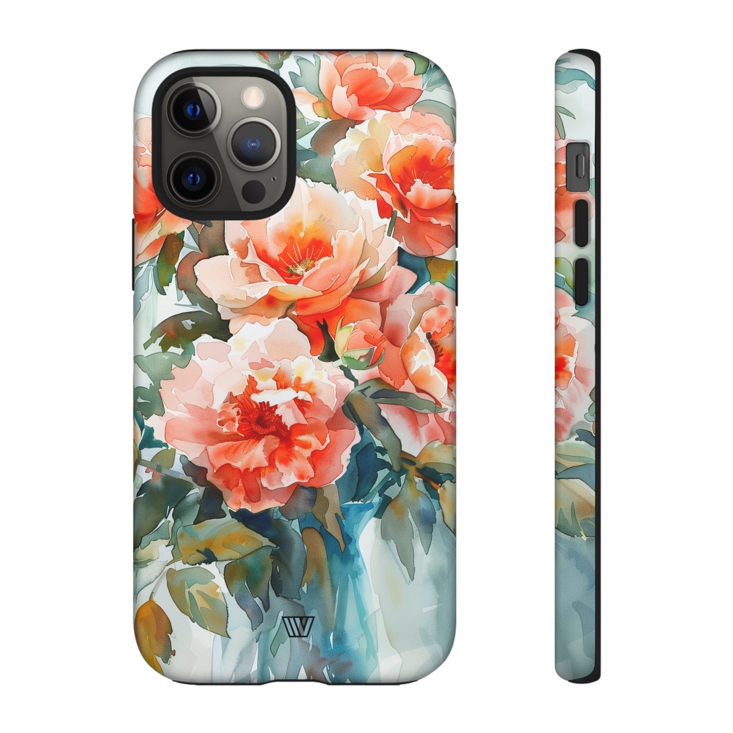 Peony Dreams | Tough Phone Case, view 2048 — Soul Flow Apparel