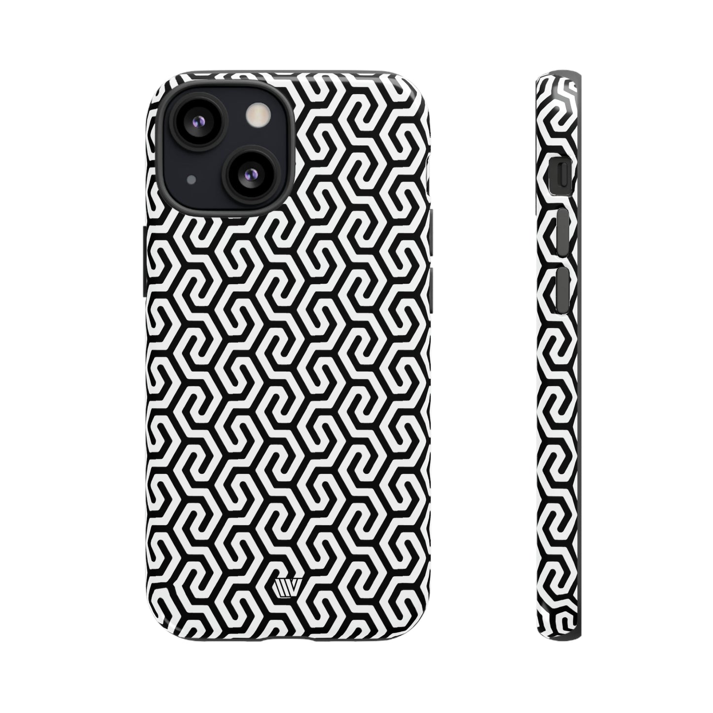 Twisted Grid | Tough Phone Case, view 2048 — Soul Flow Apparel