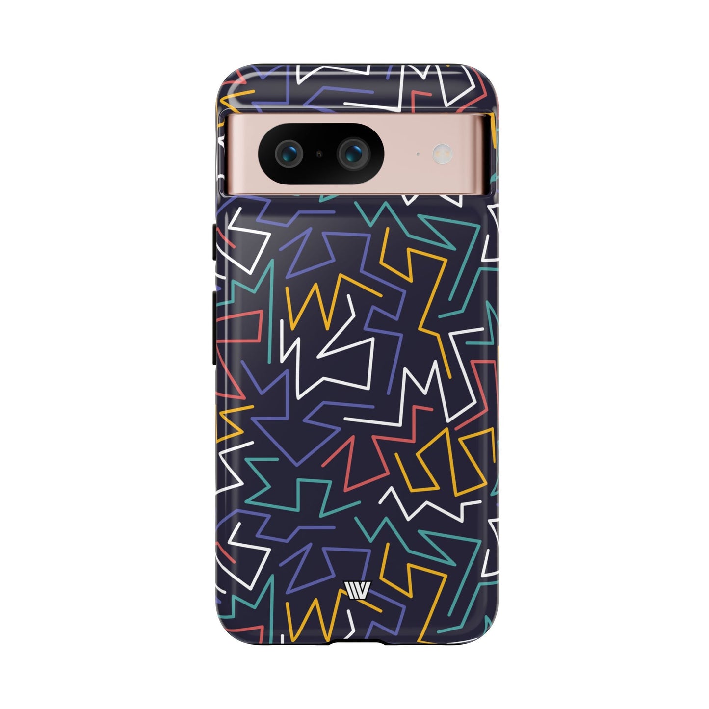 Zigzag Night | Tough Phone Case, view 2048 — Soul Flow Apparel