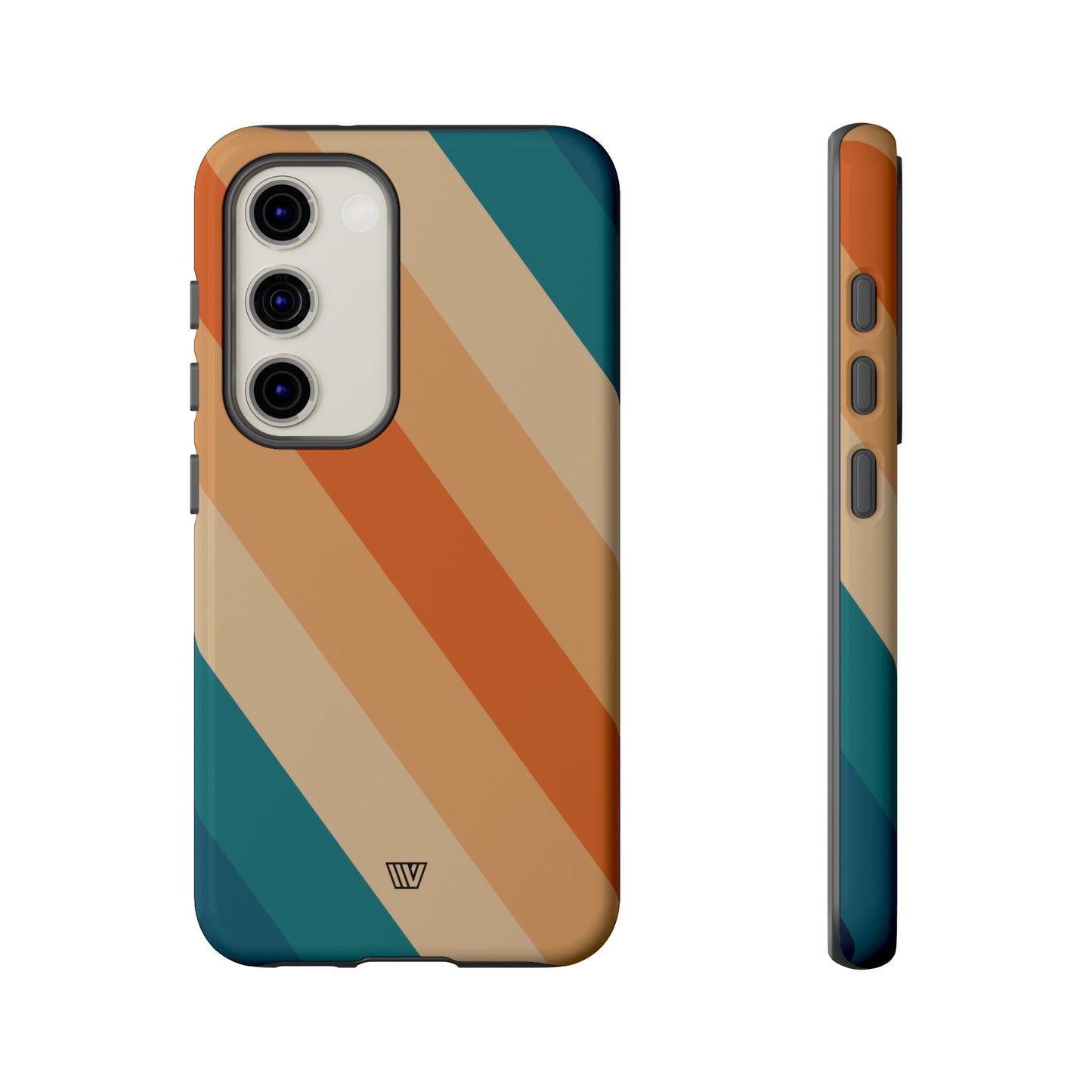 70s Retro Stripe | Tough Phone Case, view 2048 — Soul Flow Apparel