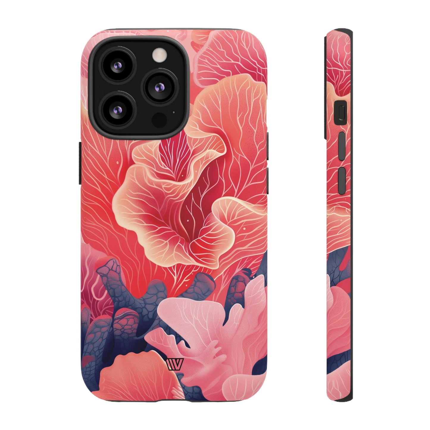 Pink Coral | Tough Phone Case, view 2048 — Soul Flow Apparel