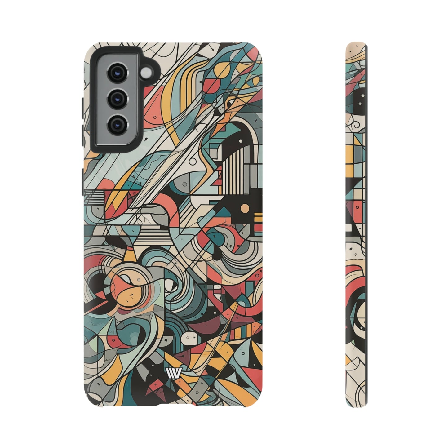 Abstract Doodle #2 | Tough Phone Case, view 2048 — Soul Flow Apparel
