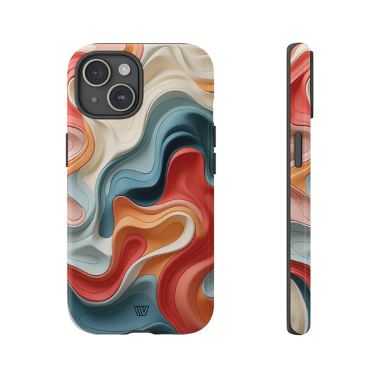 3d Colorful Clay | Tough Phone Case, view 2048 — Soul Flow Apparel