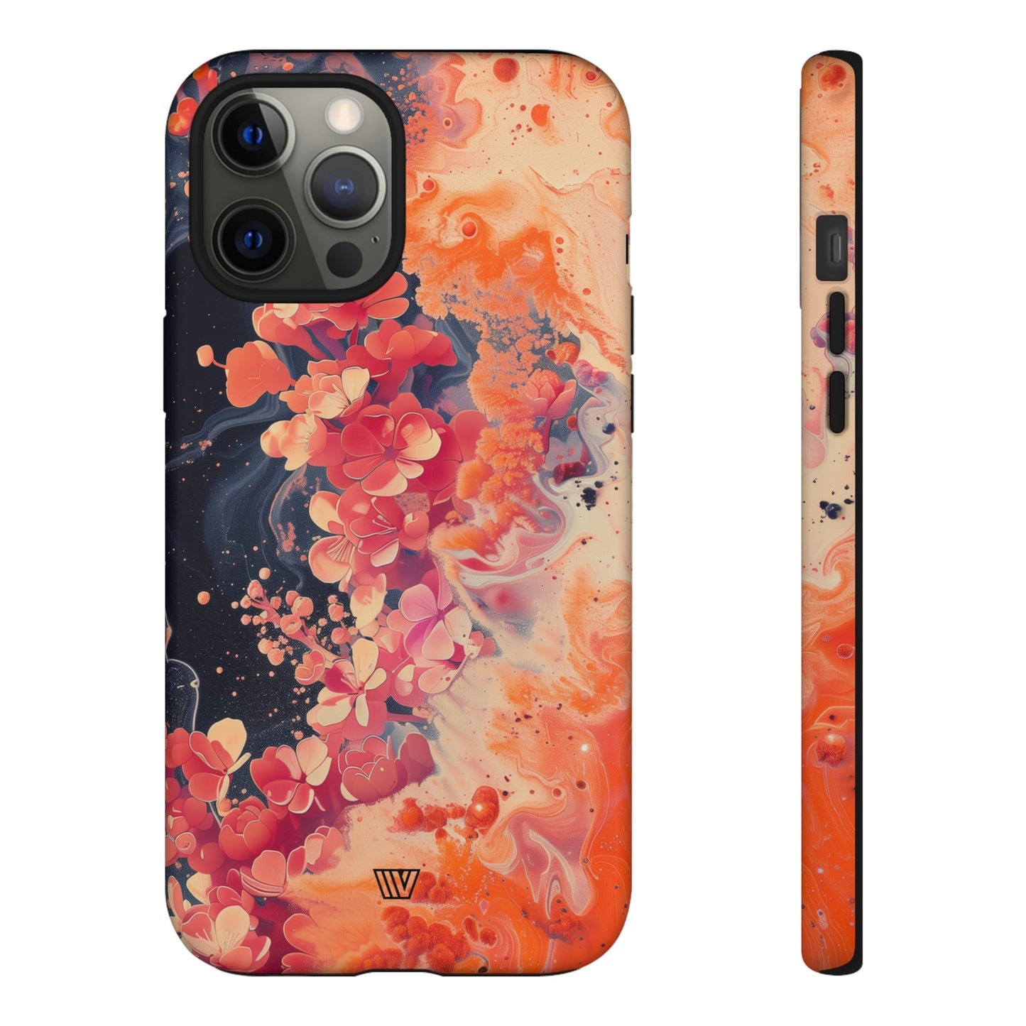 Wave of Flowers | Tough Phone Case, view 2048 — Soul Flow Apparel