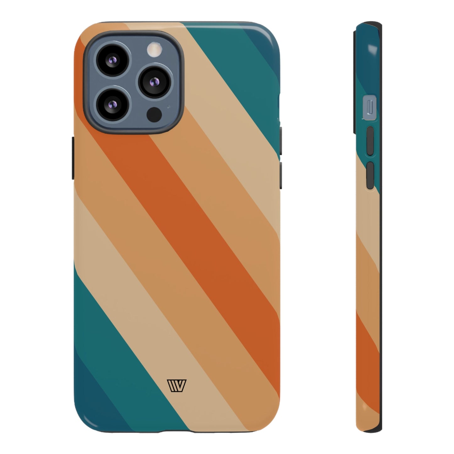 70s Retro Stripe | Tough Phone Case, view 2048 — Soul Flow Apparel