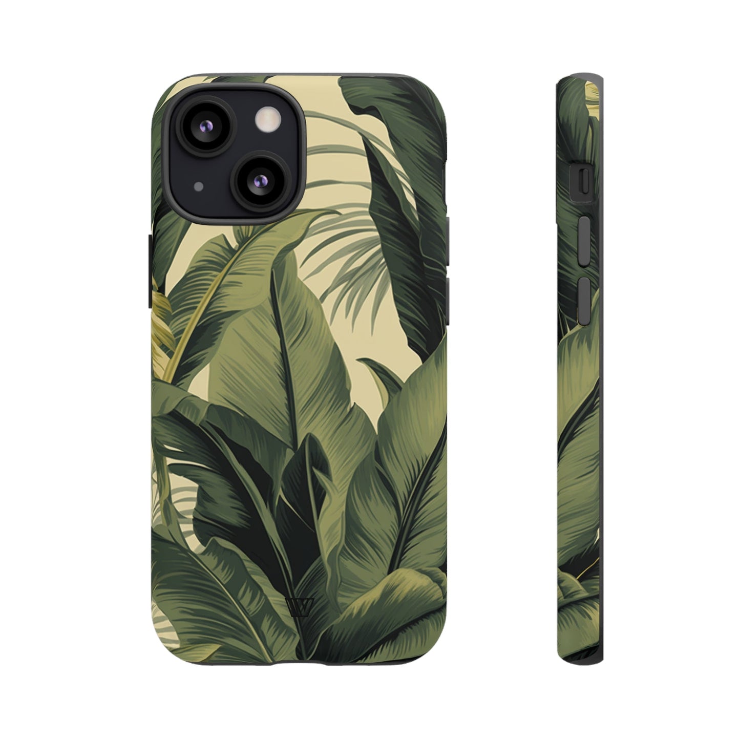 Tropical Leaves | Tough Phone Case, view 2048 — Soul Flow Apparel
