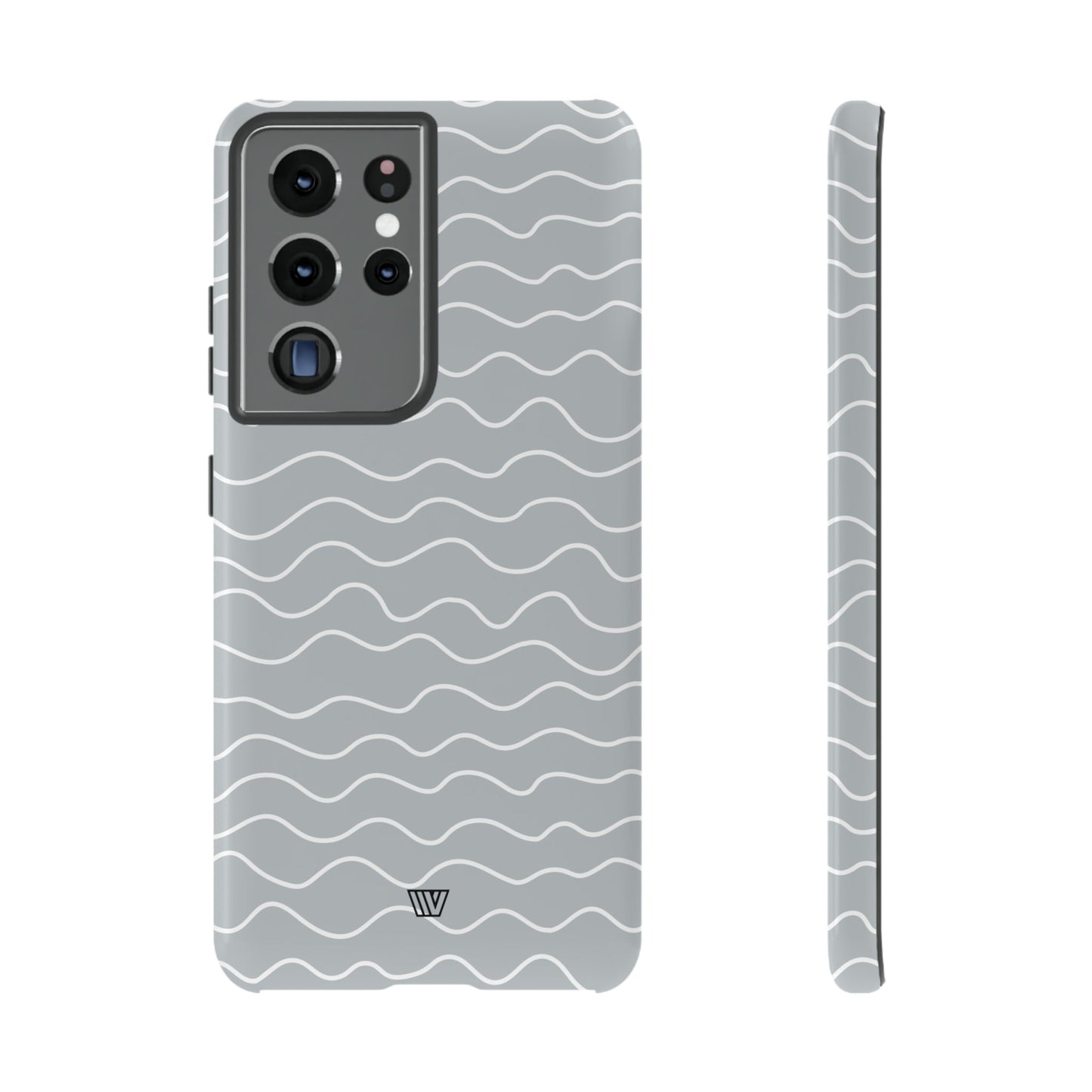 Gray Waves | Tough Phone Case, view 2048 — Soul Flow Apparel