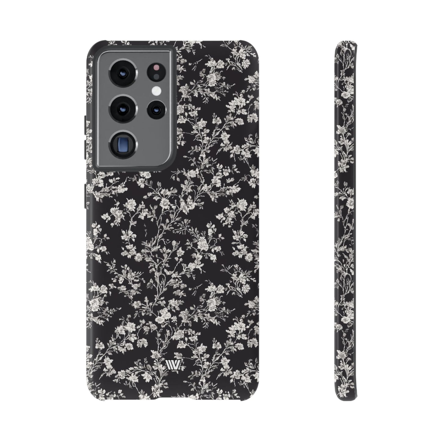 Inked Petals | Tough Phone Case, view 2048 — Soul Flow Apparel