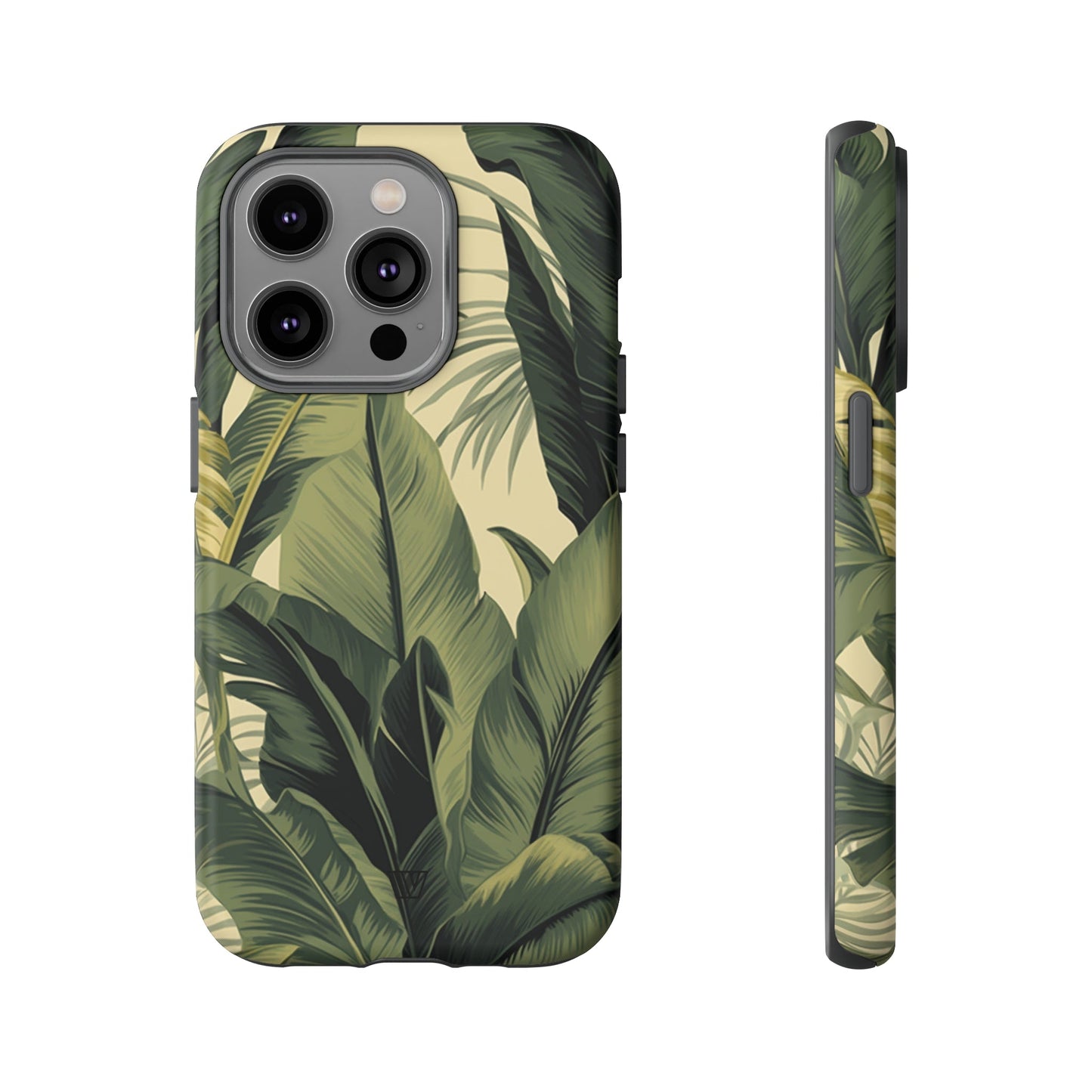 Tropical Leaves | Tough Phone Case, view 2048 — Soul Flow Apparel