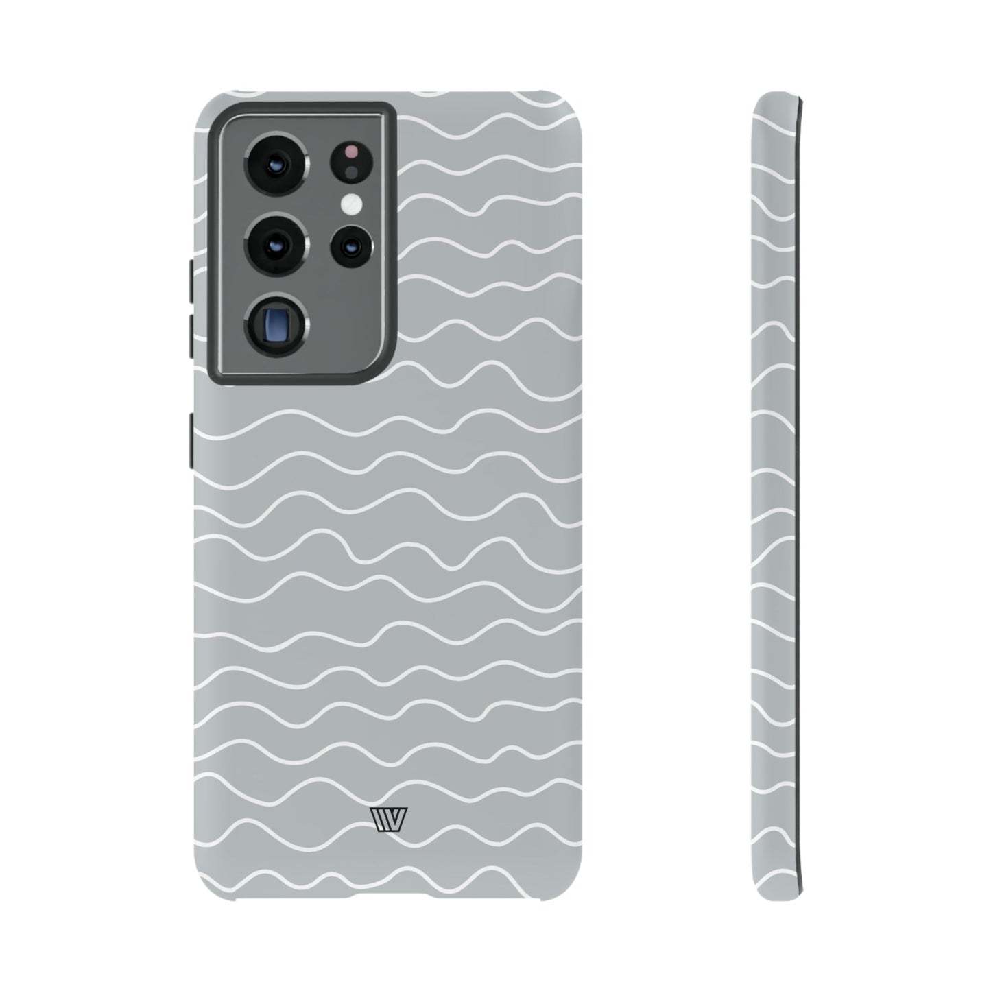 Gray Waves | Tough Phone Case, view 2048 — Soul Flow Apparel
