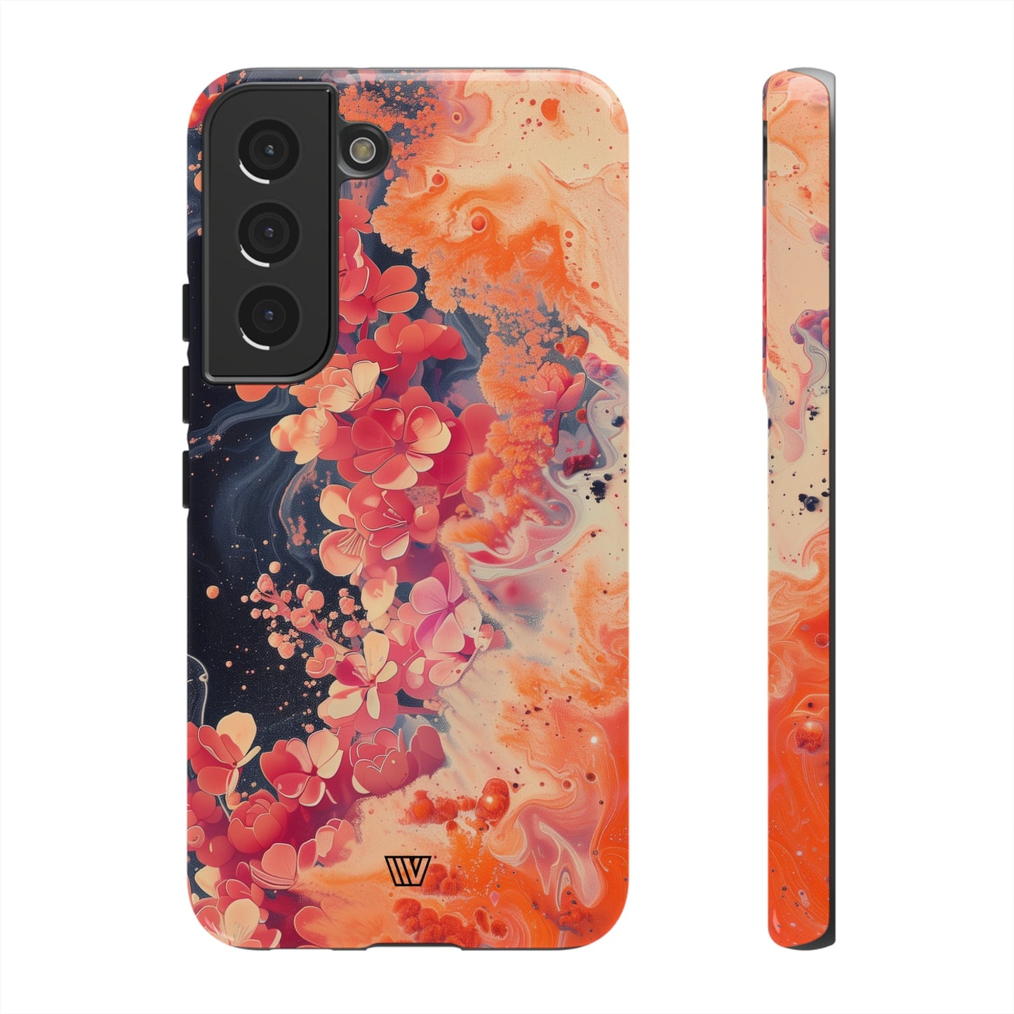 Wave of Flowers | Tough Phone Case, view 2048 — Soul Flow Apparel
