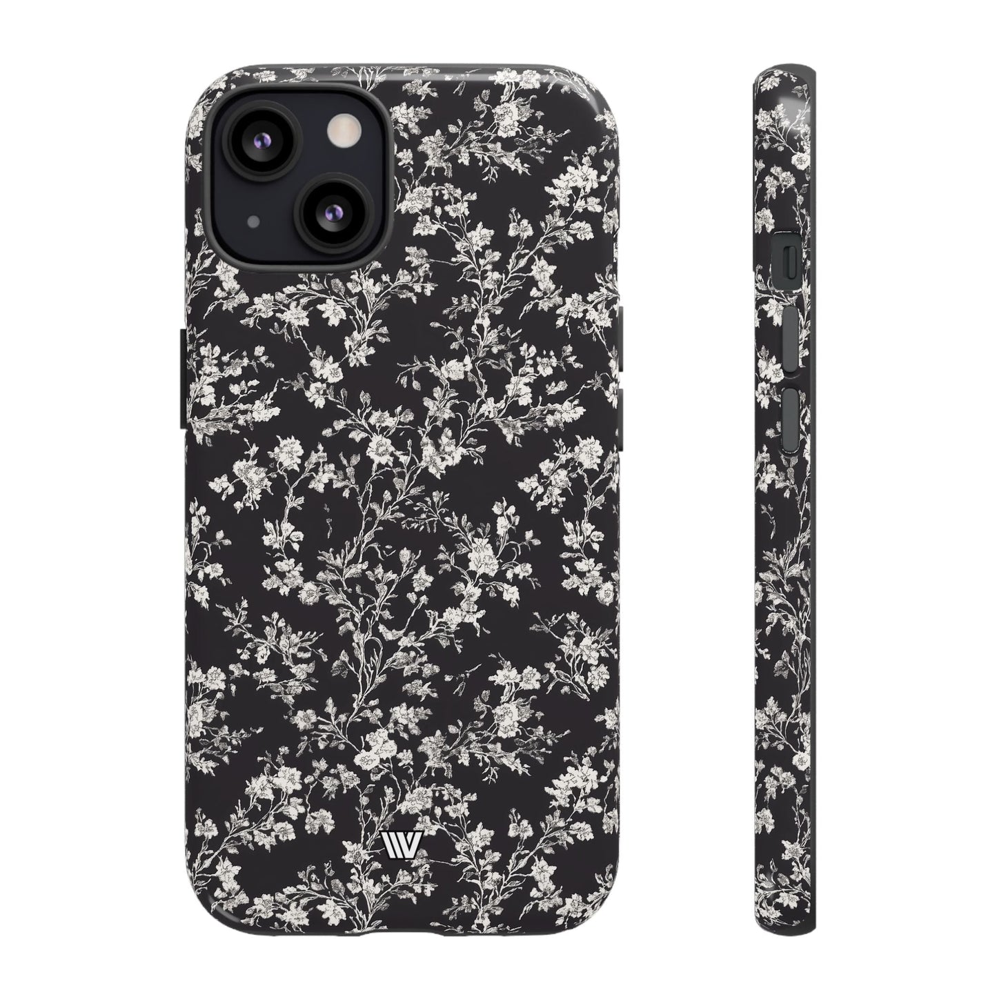 Inked Petals | Tough Phone Case, view 2048 — Soul Flow Apparel