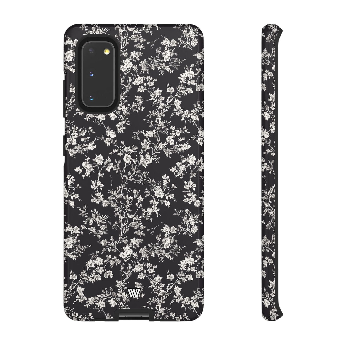 Inked Petals | Tough Phone Case, view 2048 — Soul Flow Apparel