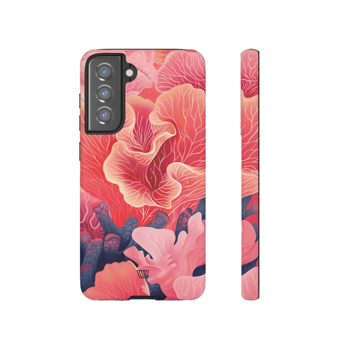 Pink Coral | Tough Phone Case, view 2048 — Soul Flow Apparel