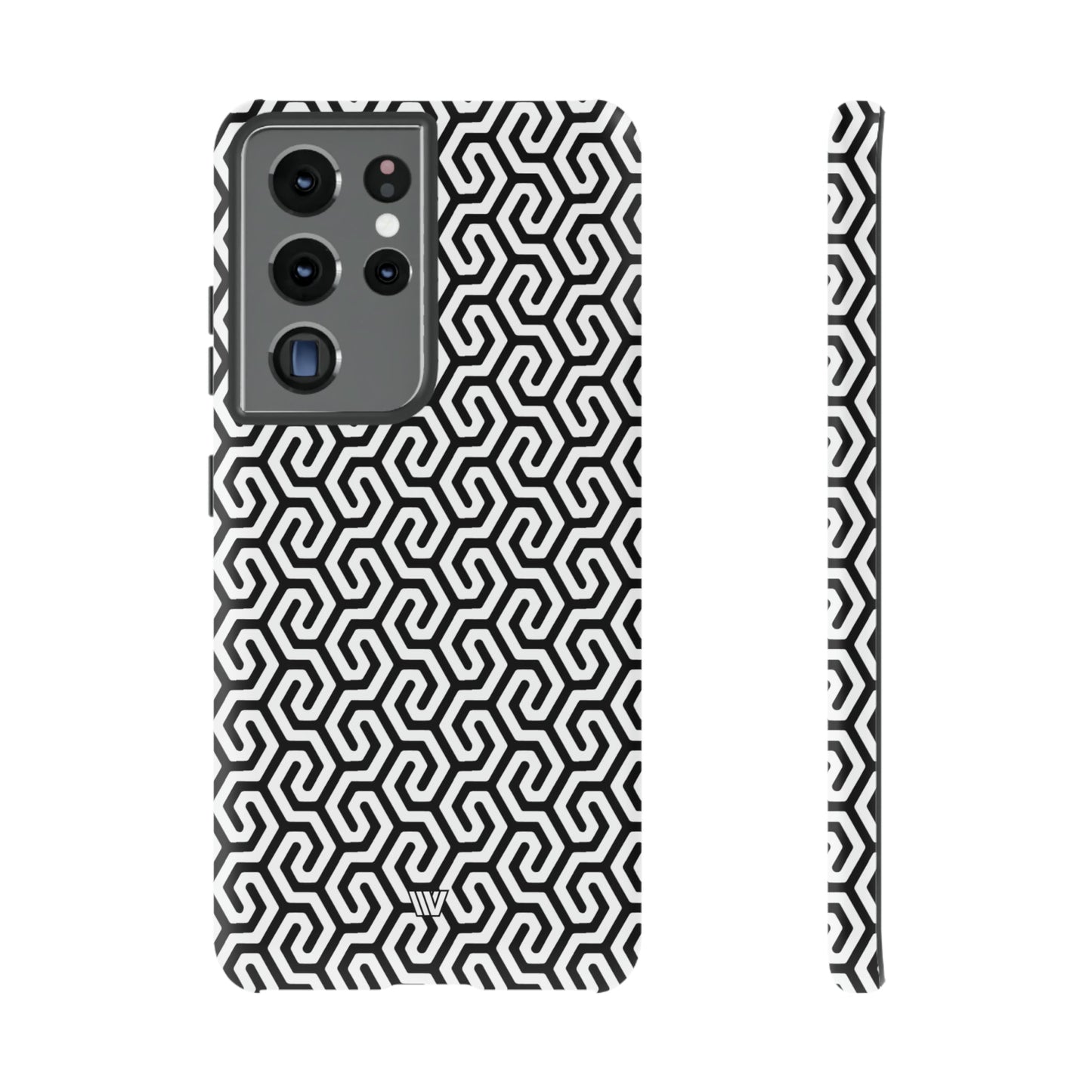 Twisted Grid | Tough Phone Case, view 2048 — Soul Flow Apparel