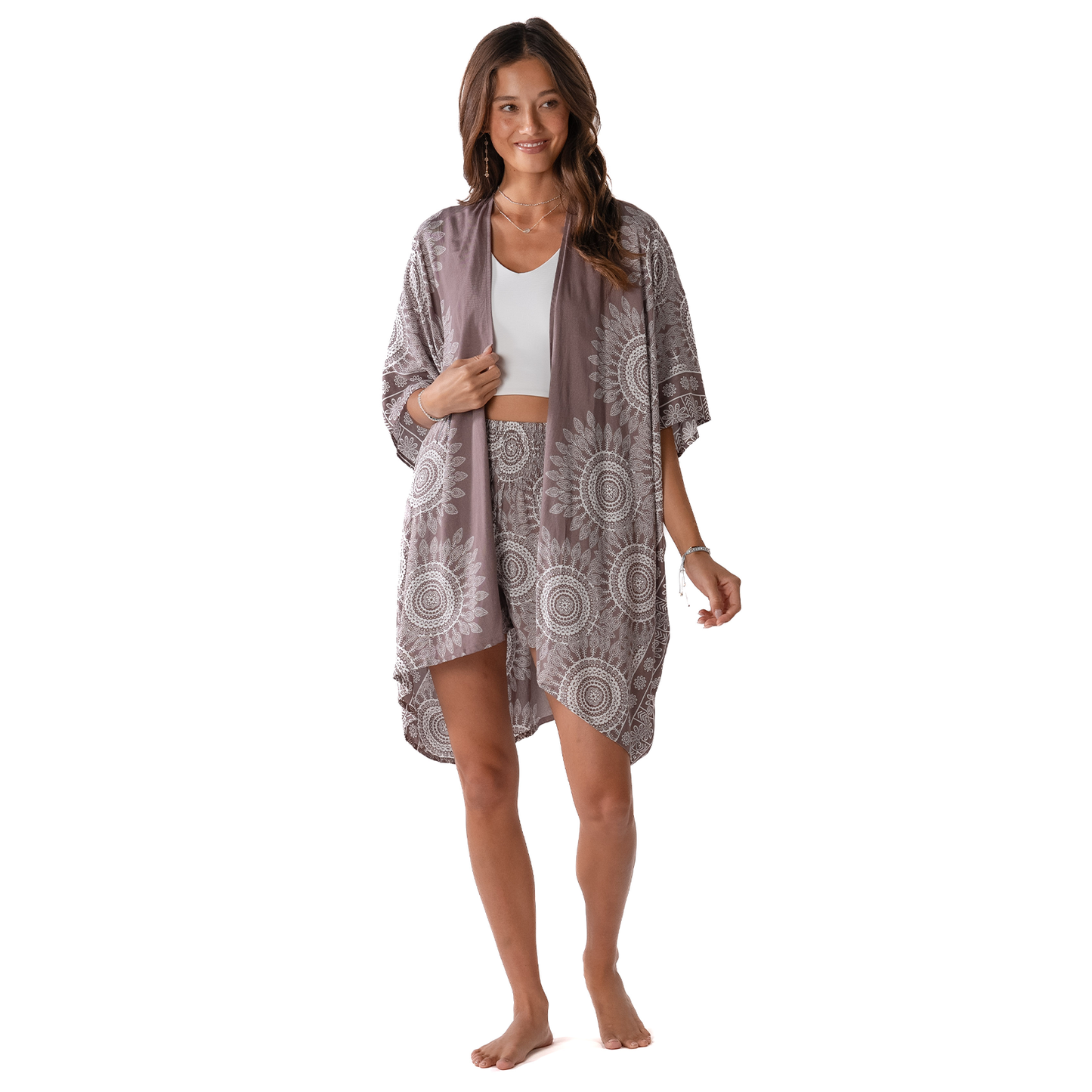 Nosara Shorts Lounge Set, view 1 — Soul Flow Apparel