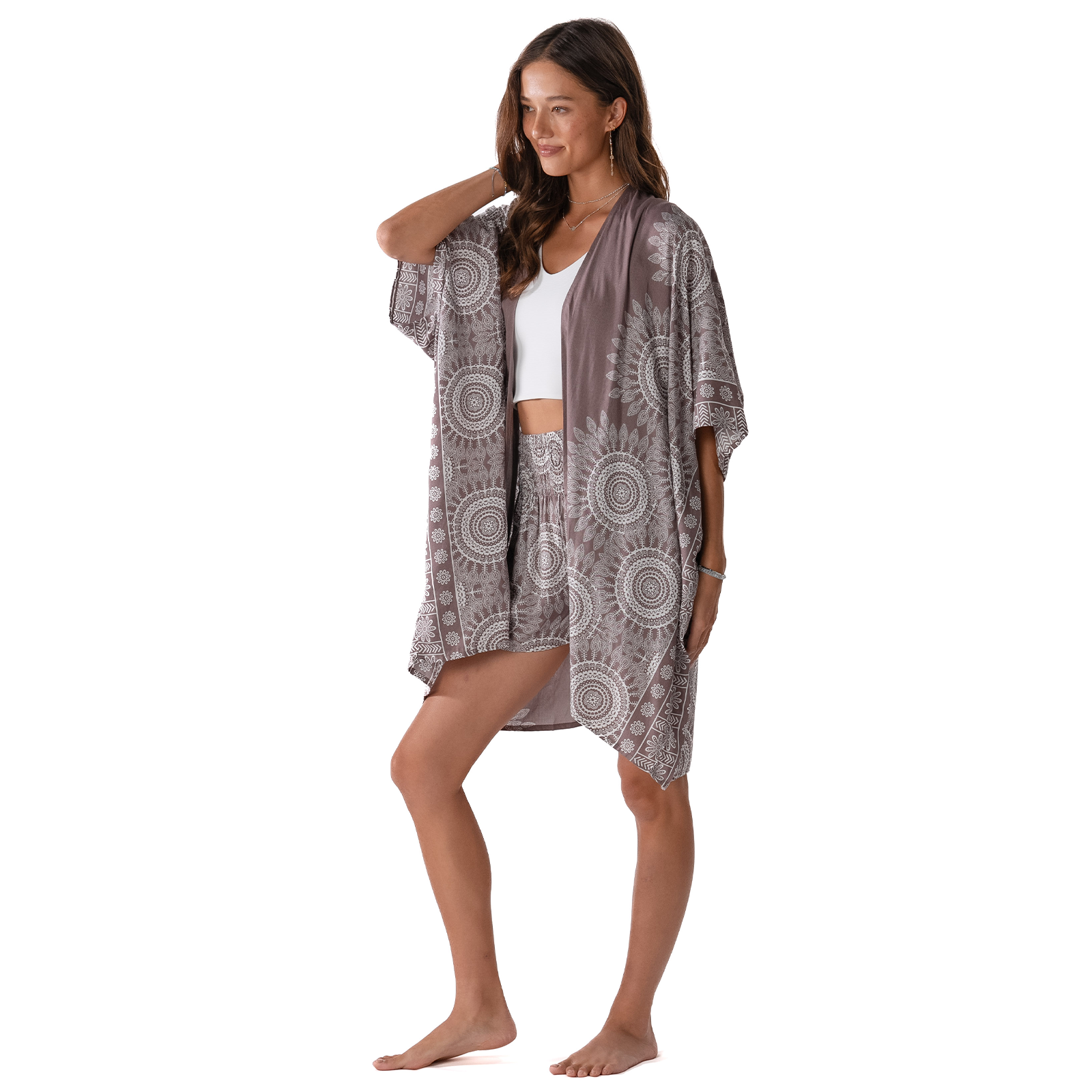 Nosara Shorts Lounge Set, view 2 — Soul Flow Apparel