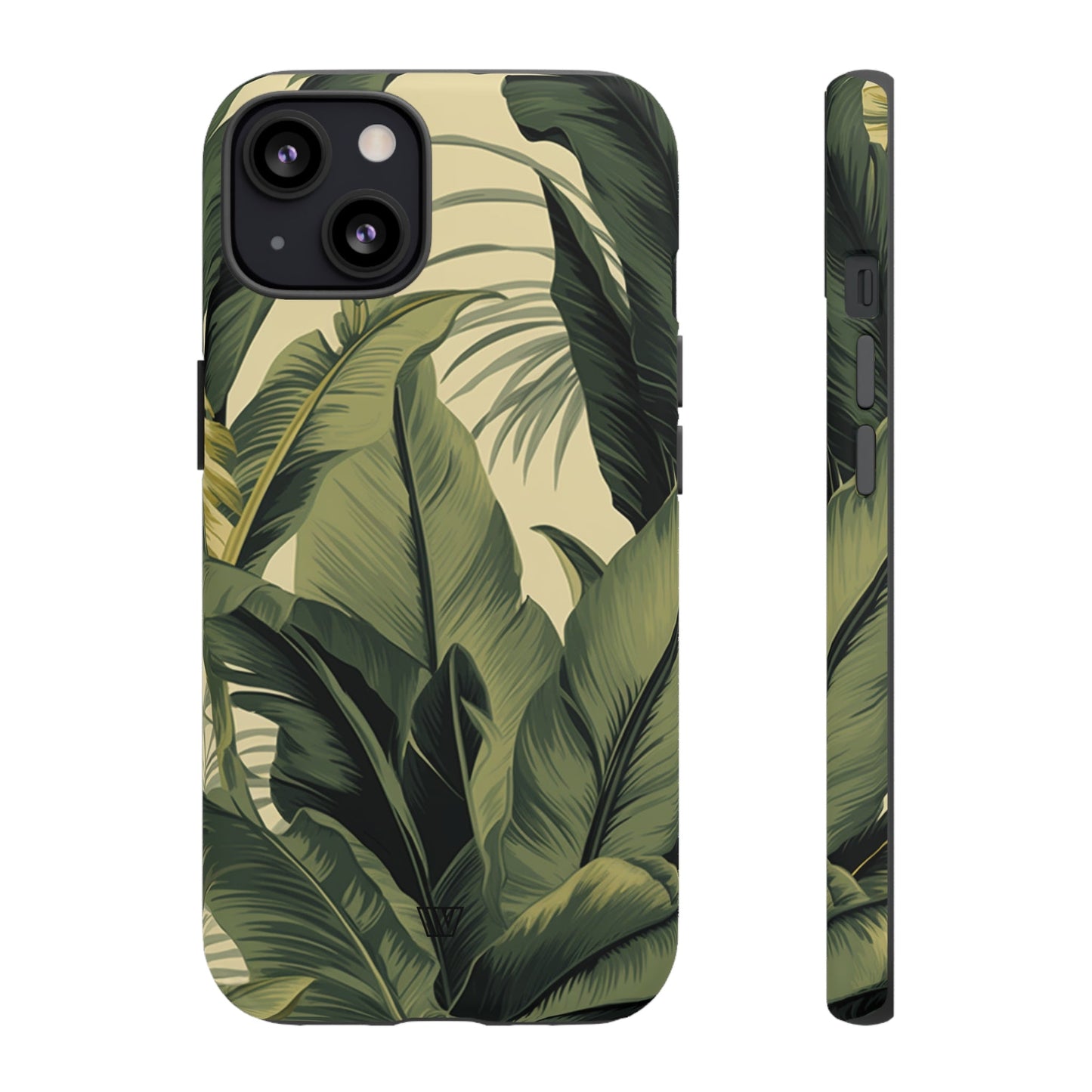 Tropical Leaves | Tough Phone Case, view 2048 — Soul Flow Apparel