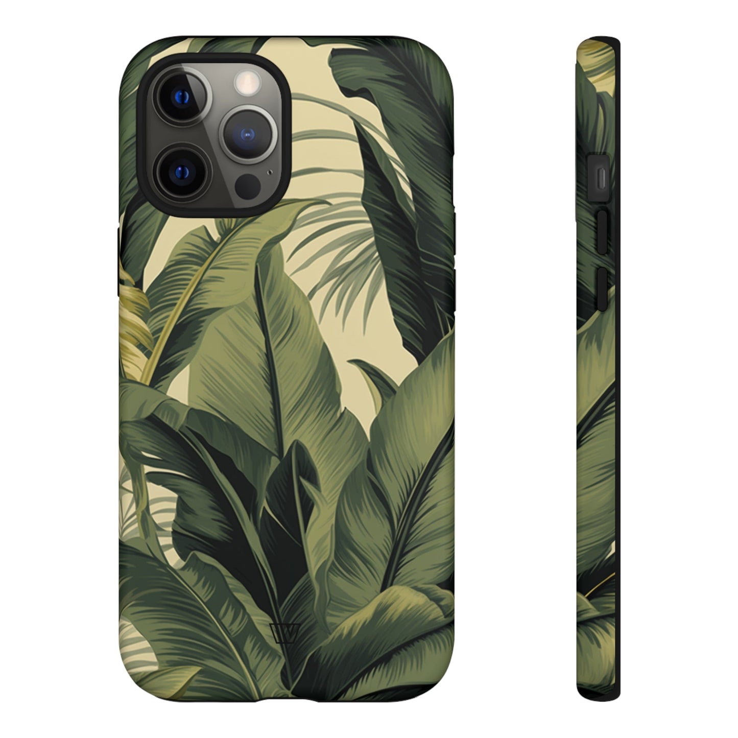 Tropical Leaves | Tough Phone Case, view 2048 — Soul Flow Apparel