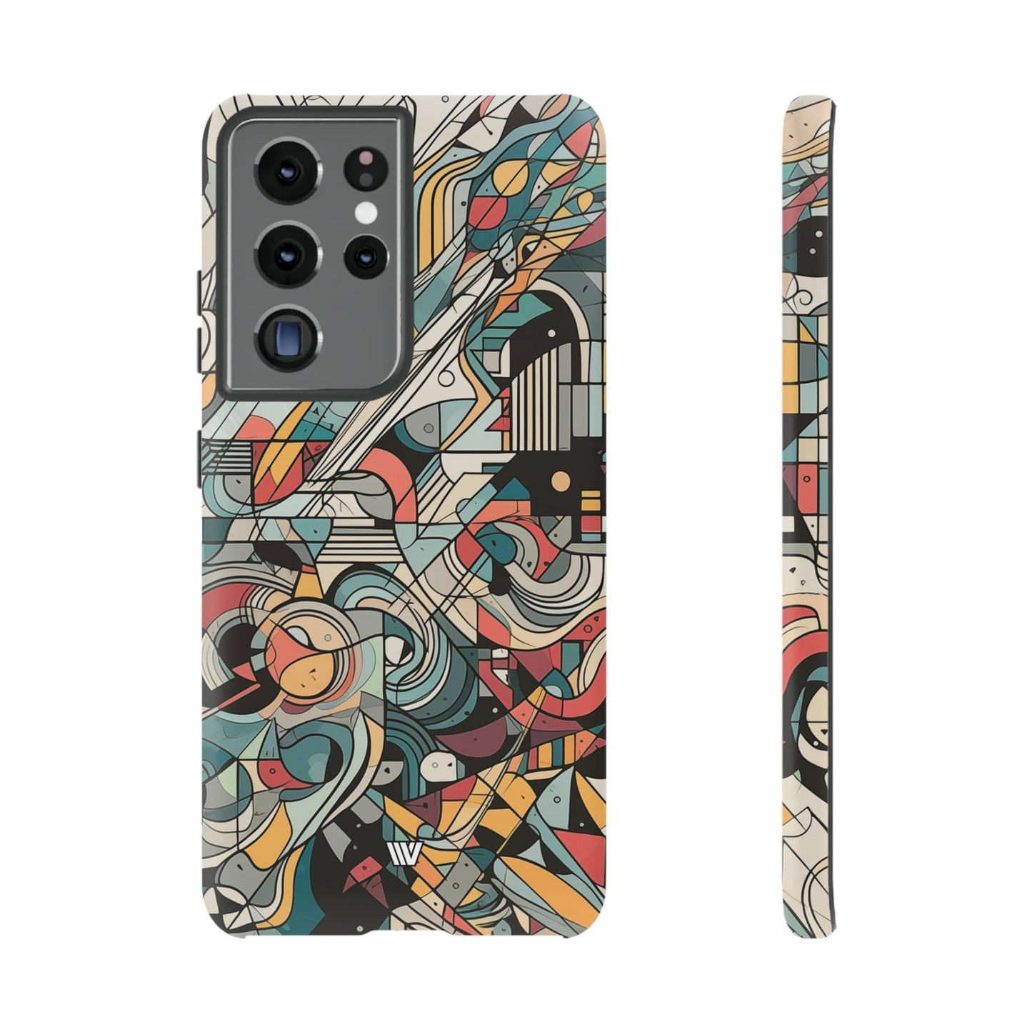 Abstract Doodle #2 | Tough Phone Case, view 2048 — Soul Flow Apparel
