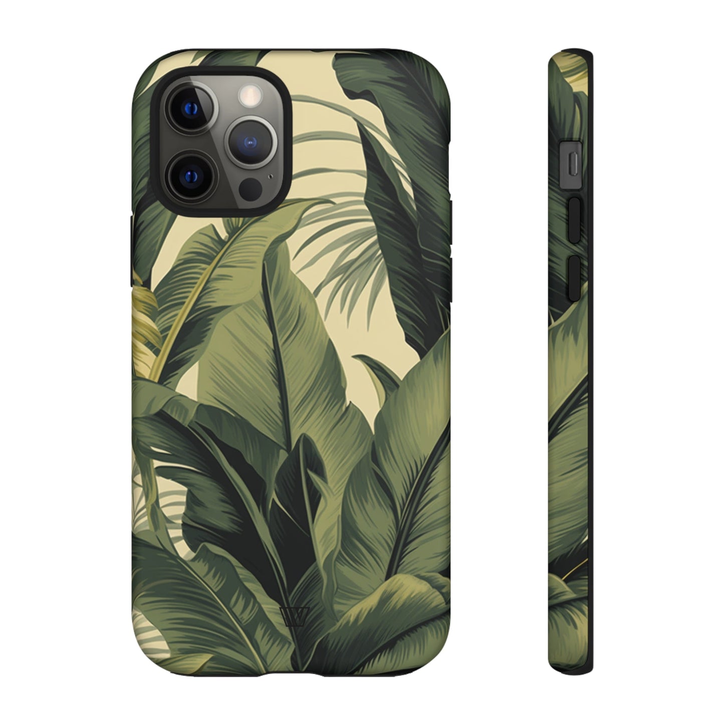 Tropical Leaves | Tough Phone Case, view 2048 — Soul Flow Apparel