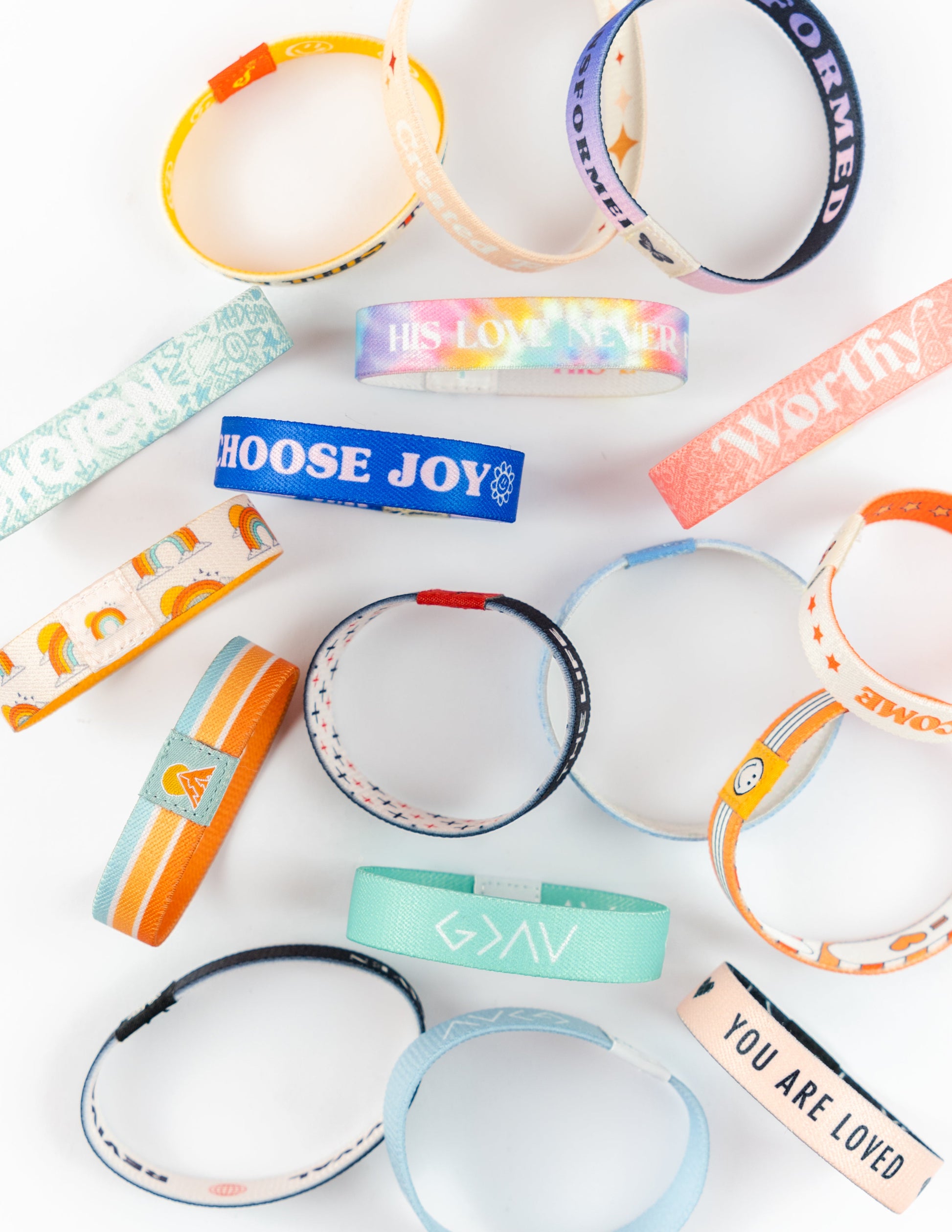 Mystery Wristband 10-Pack – Christian Wristband