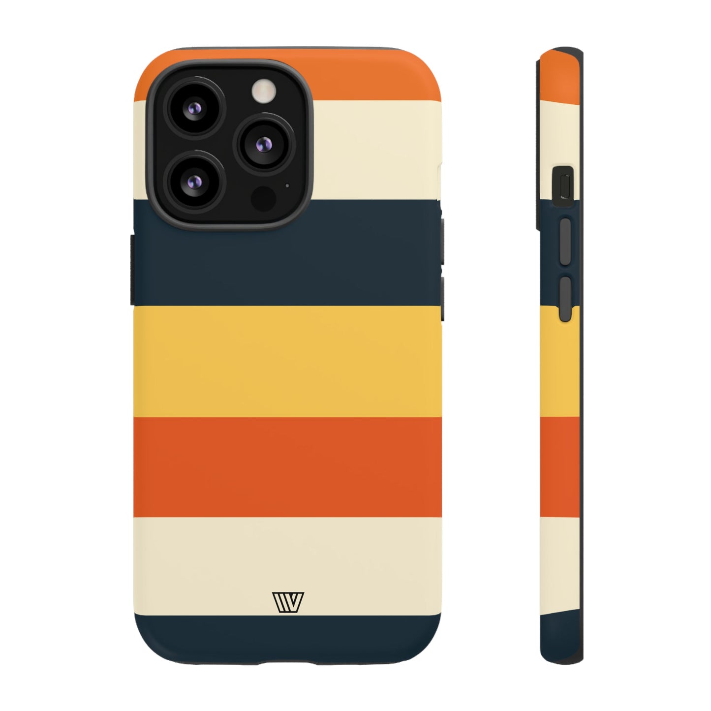 Beach Sunset Stripes | Tough Phone Case, view 2048 — Soul Flow Apparel